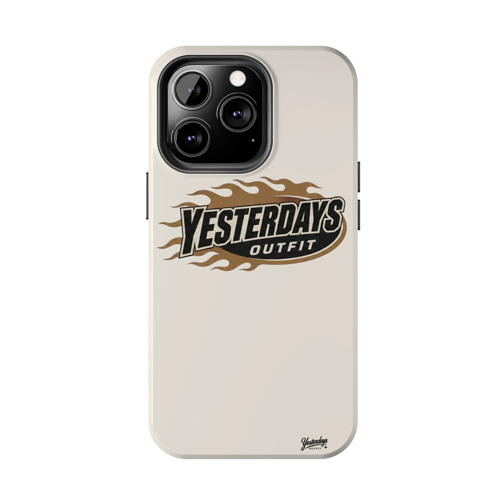 Yesterdays Outfit Flame Logo Phone Case | Tough Phone Case