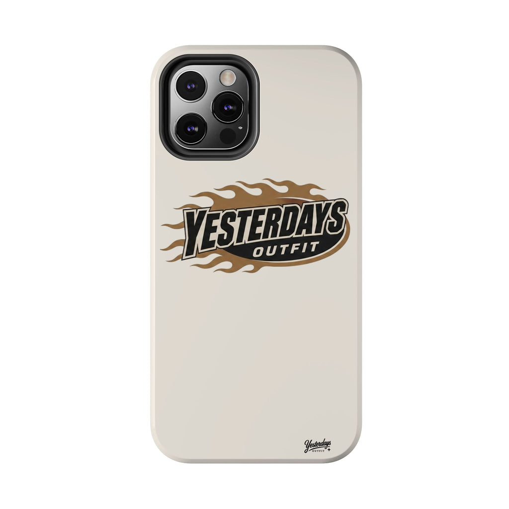 Yesterdays Outfit Flame Logo Phone Case | Tough Phone Case