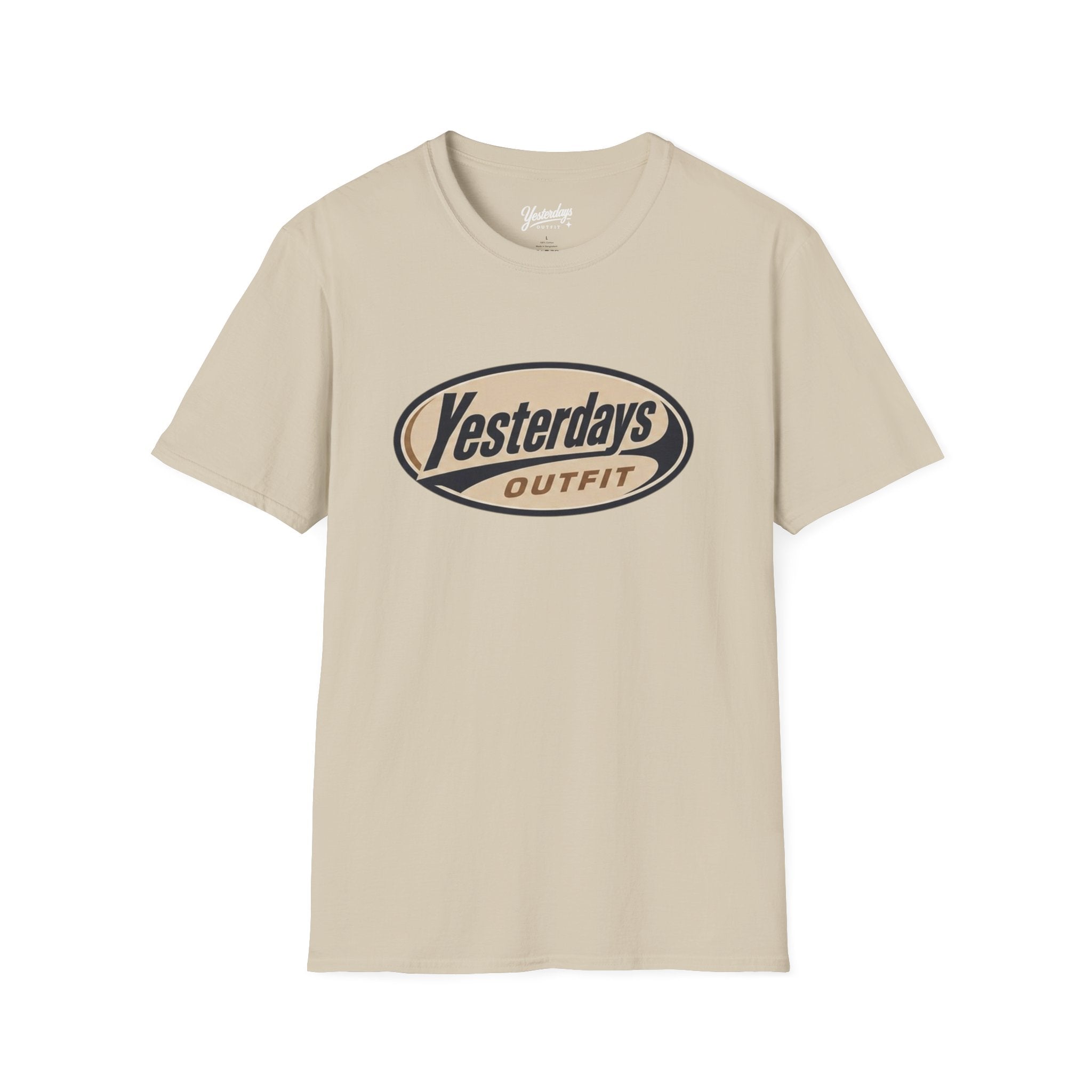 Yesterdays Outfit logo T-Shirt | vintage oval graphic tee