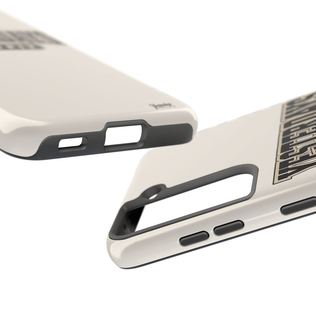 Yesterdays Outfit Phone Case | Retro Collegiate Logo, Tough Phone Case
