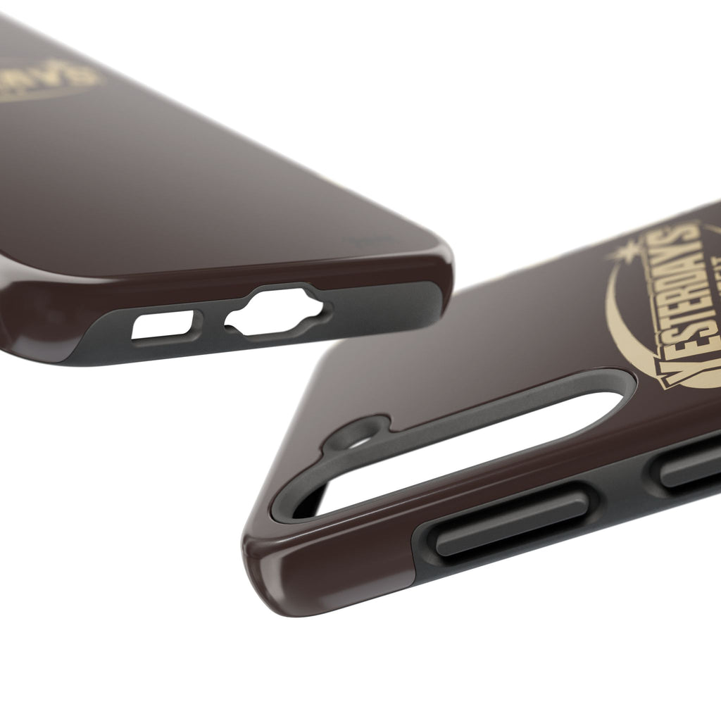 Yesterdays Outfit logo Tough Phone Case | Retro Badge Phone Case