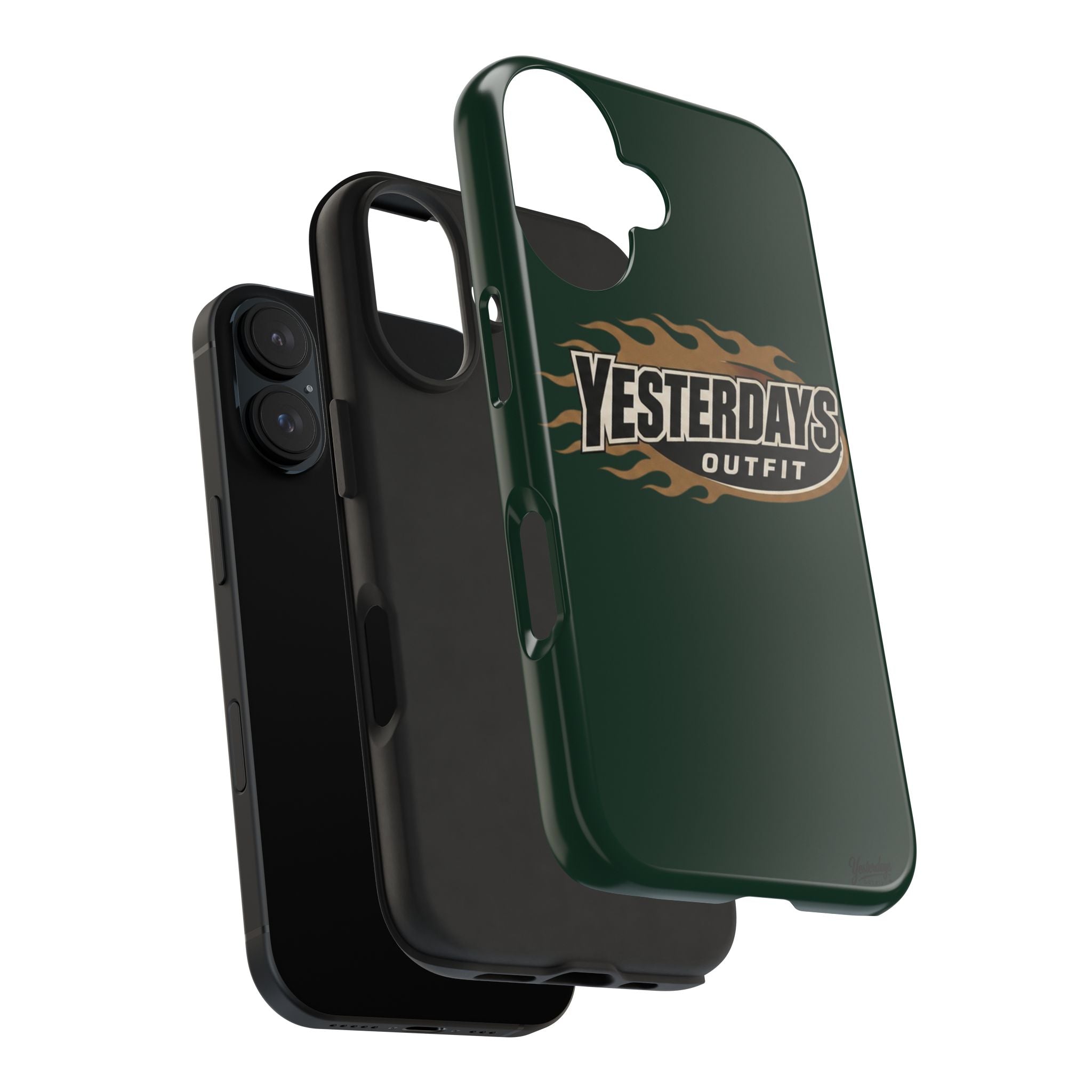 Yesterdays Outfit Flame Logo phone case | Tough Phone Cases