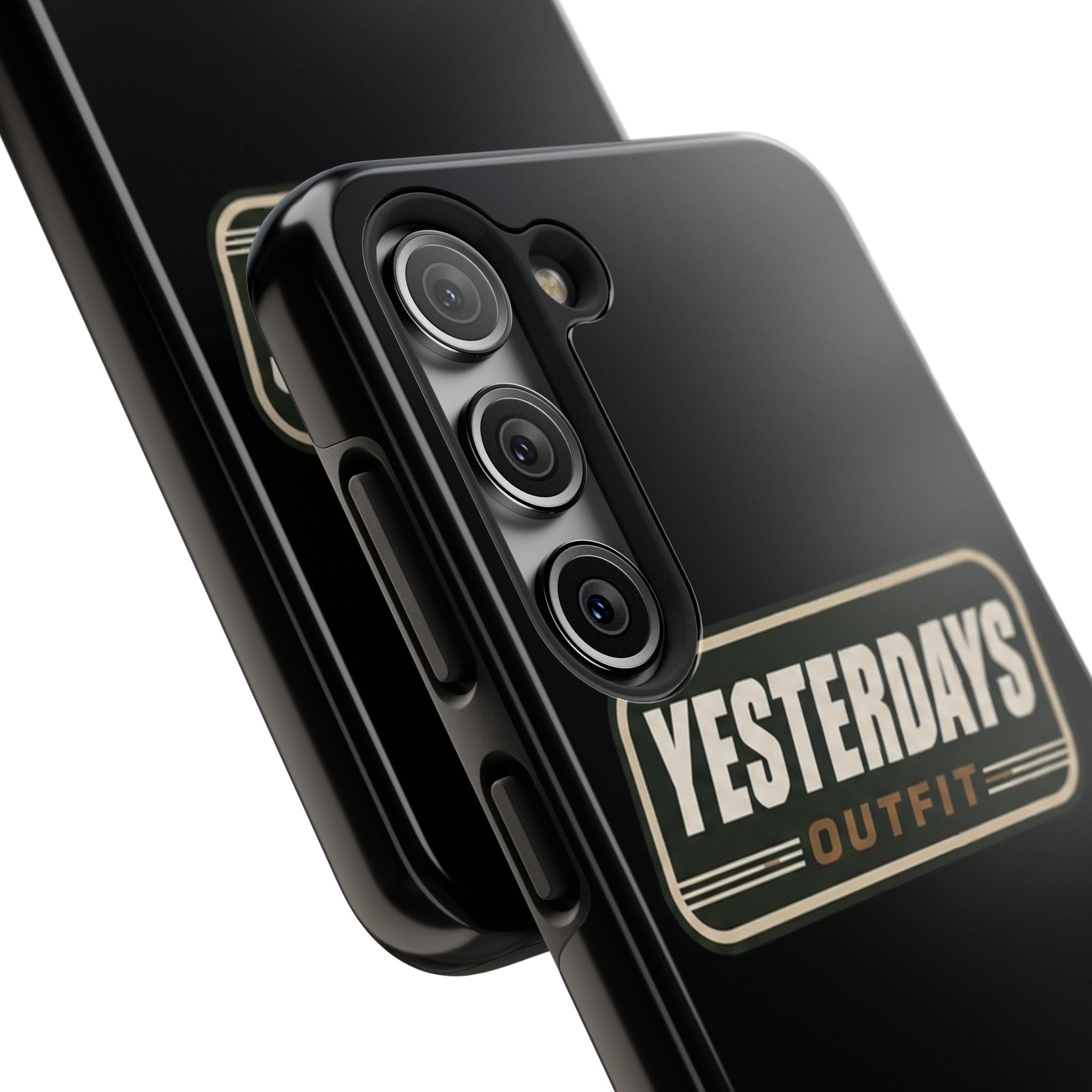 Yesterdays Outfit vintage logo Tough Phone Case | retro badge phone cover