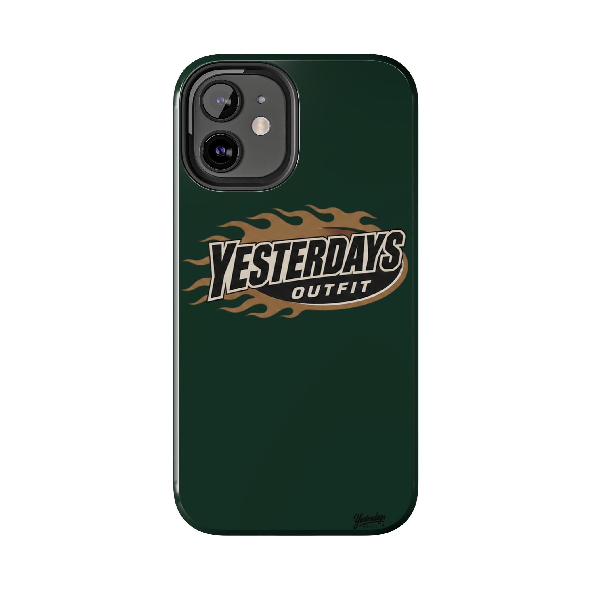 Yesterdays Outfit Flame Logo phone case | Tough Phone Cases