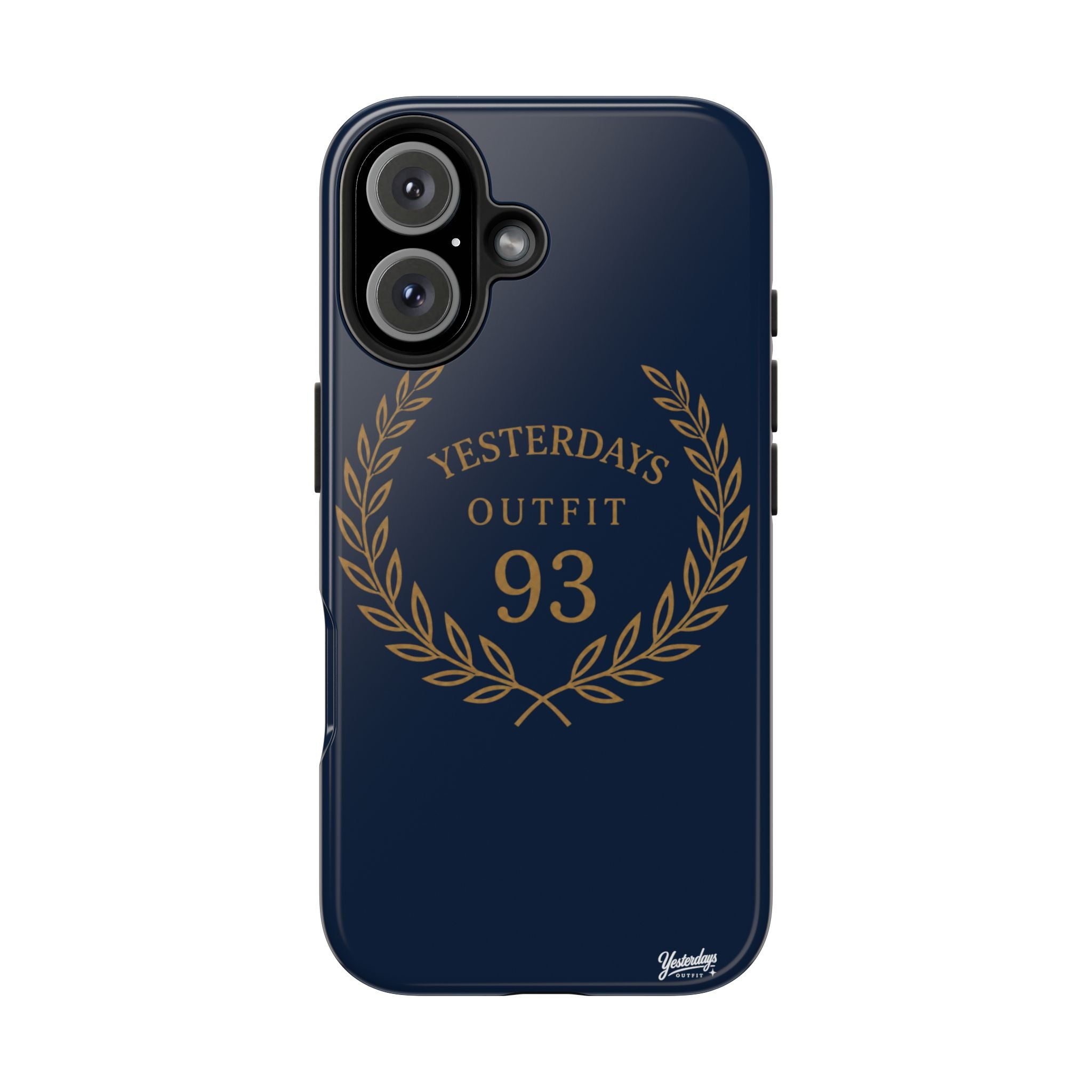 Yesterdays Outfit 93 Phone Case | Laurel Wreath Navy Protective Case