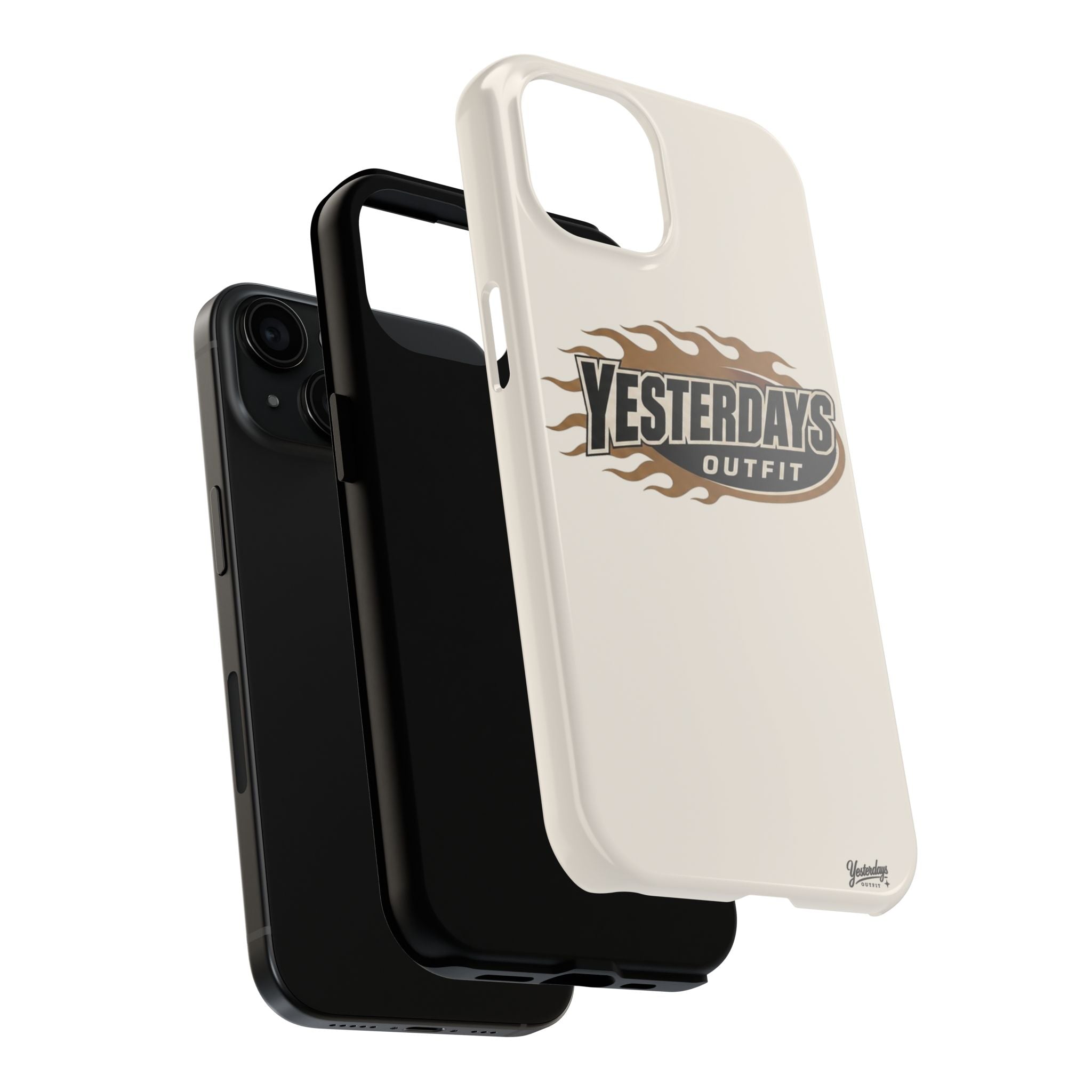 Yesterdays Outfit Flame Logo Phone Case | Tough Phone Case