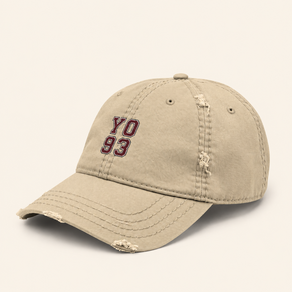 YO93 D Cap | Burgundy