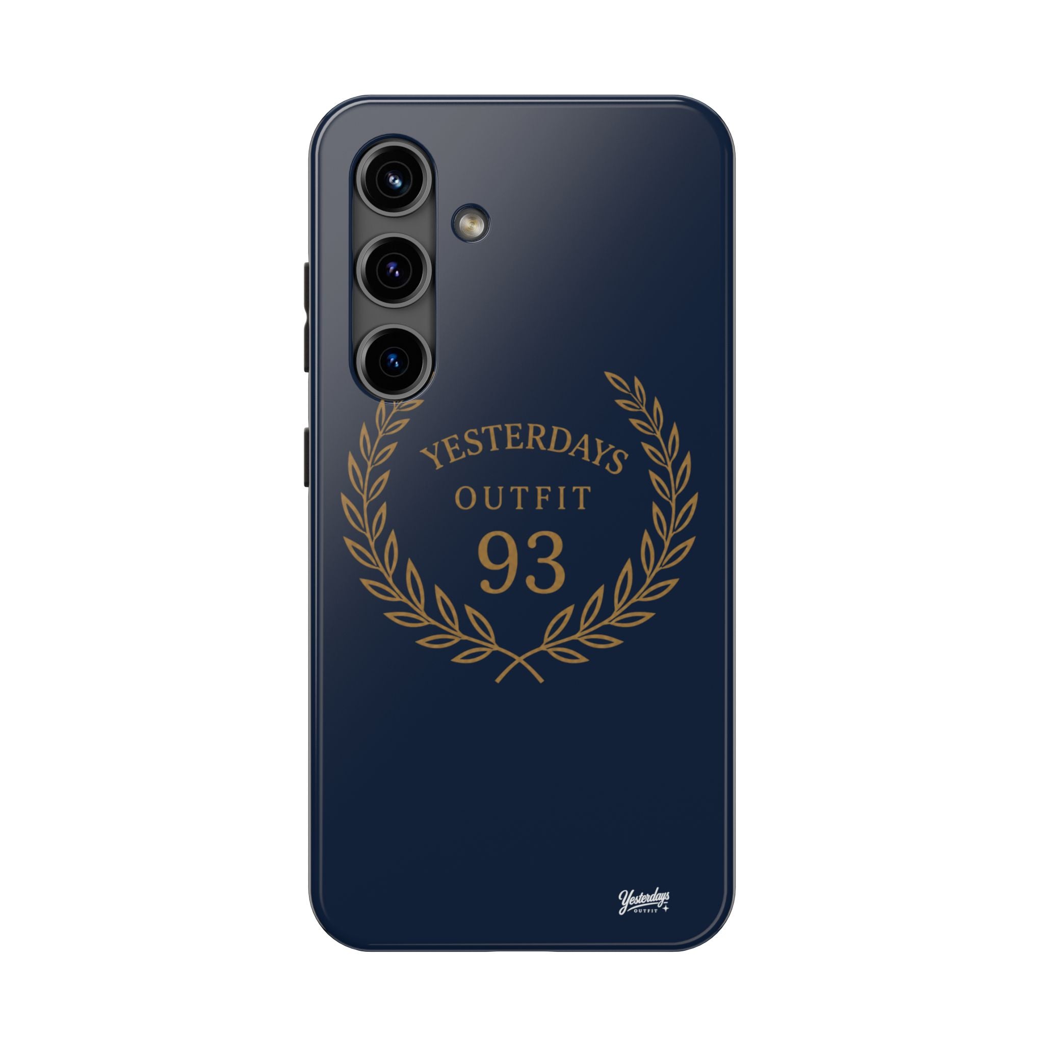 Yesterdays Outfit 93 Phone Case | Laurel Wreath Navy Protective Case