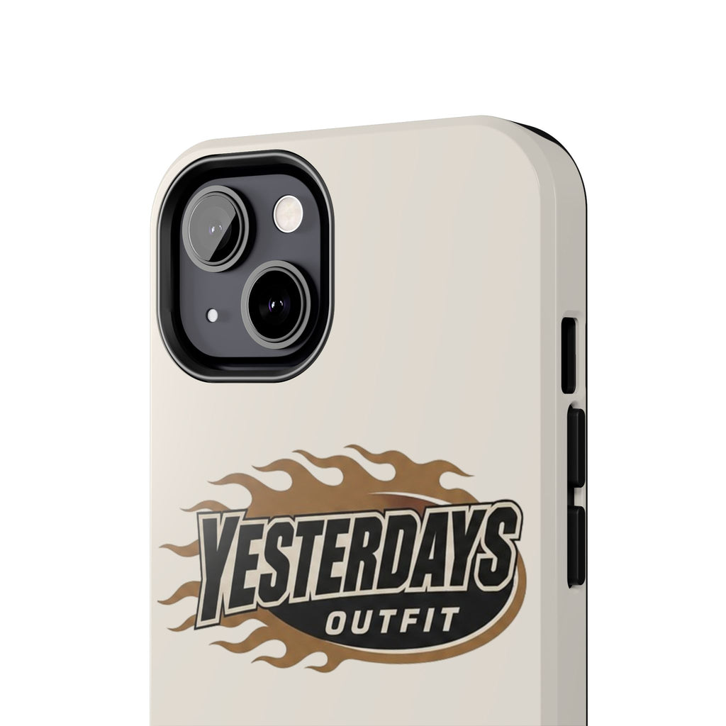 Yesterdays Outfit Flame Logo Phone Case | Tough Phone Case
