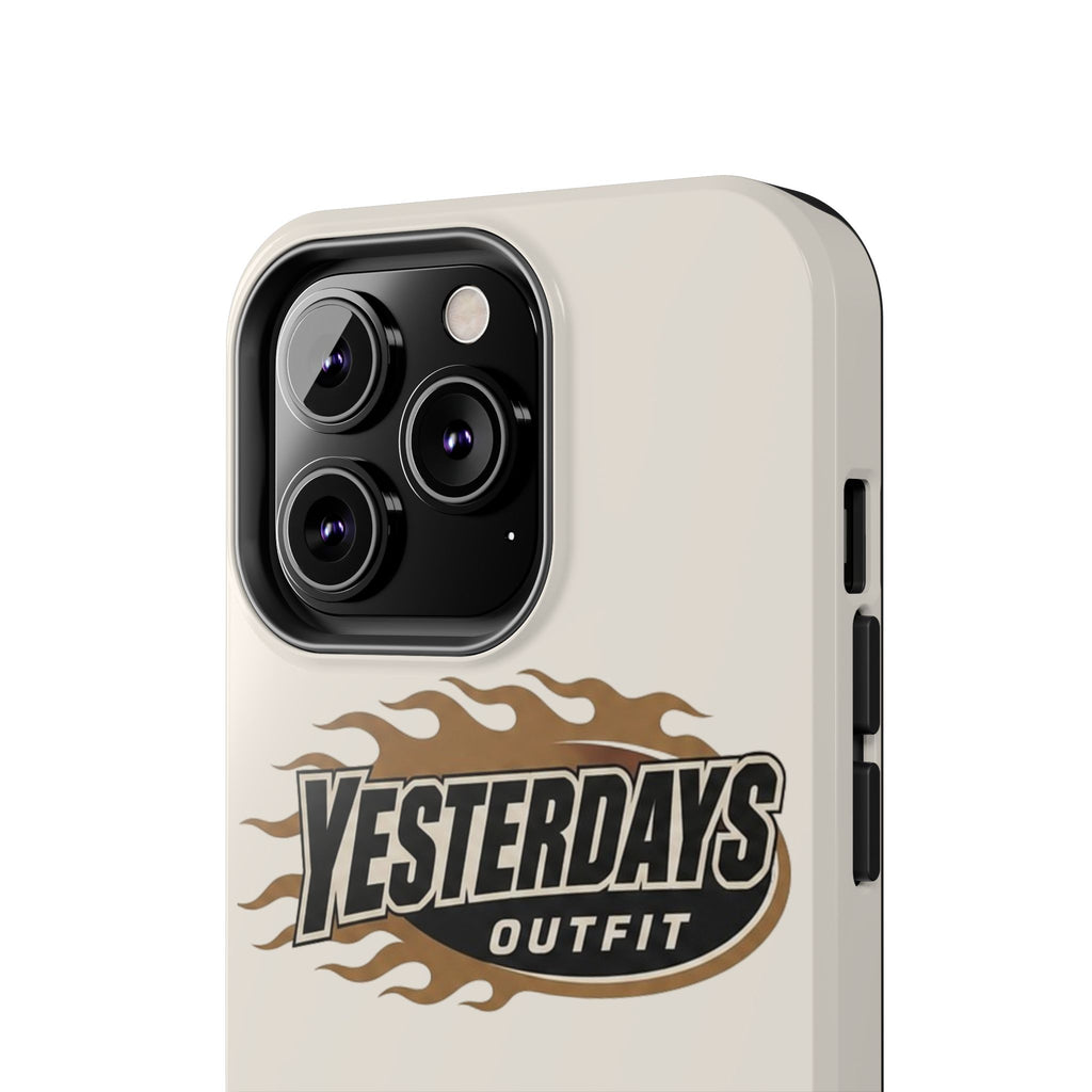 Yesterdays Outfit Flame Logo Phone Case | Tough Phone Case