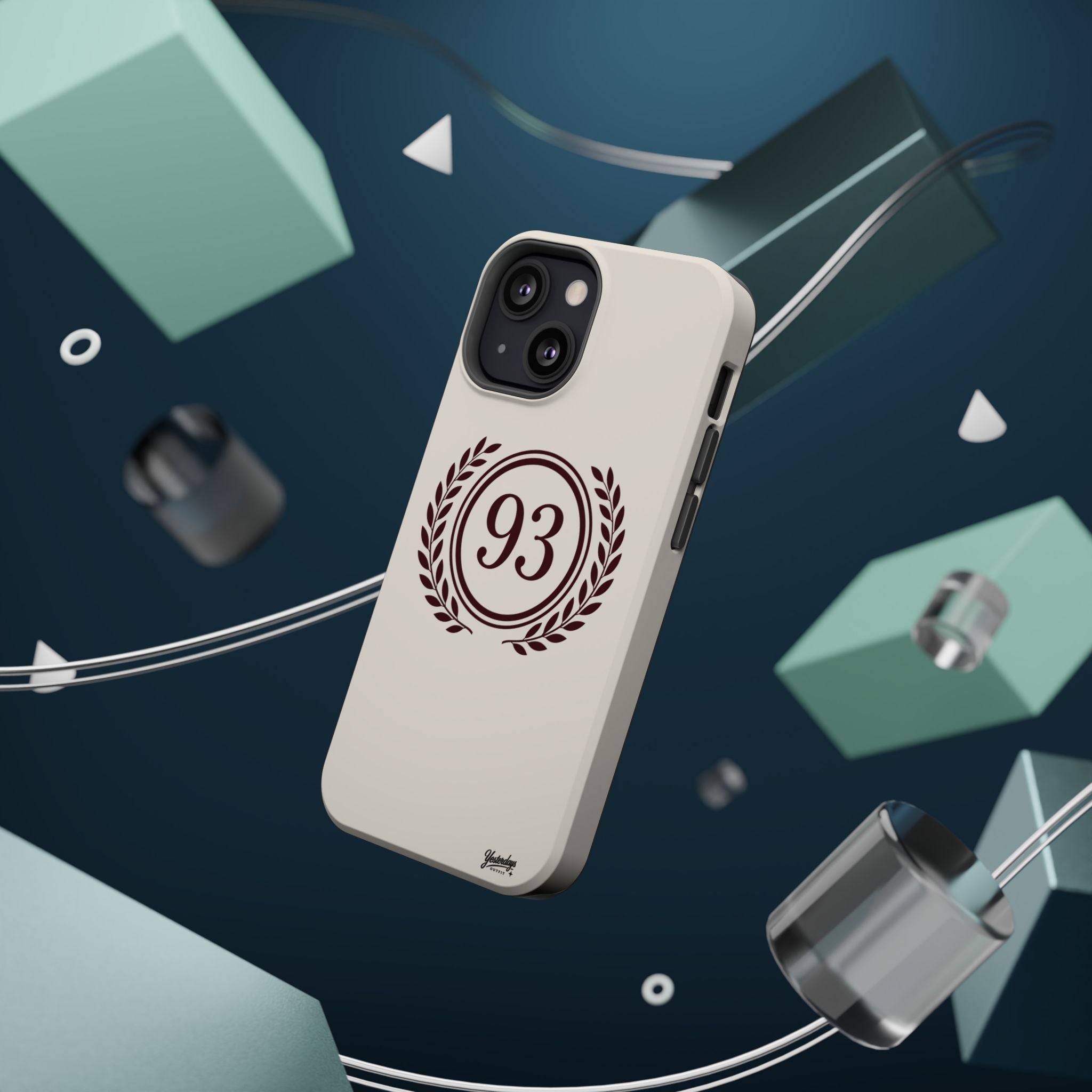 Laurel Wreath 93 Circle Phone Case | Magnetic Impact-Resistant Case