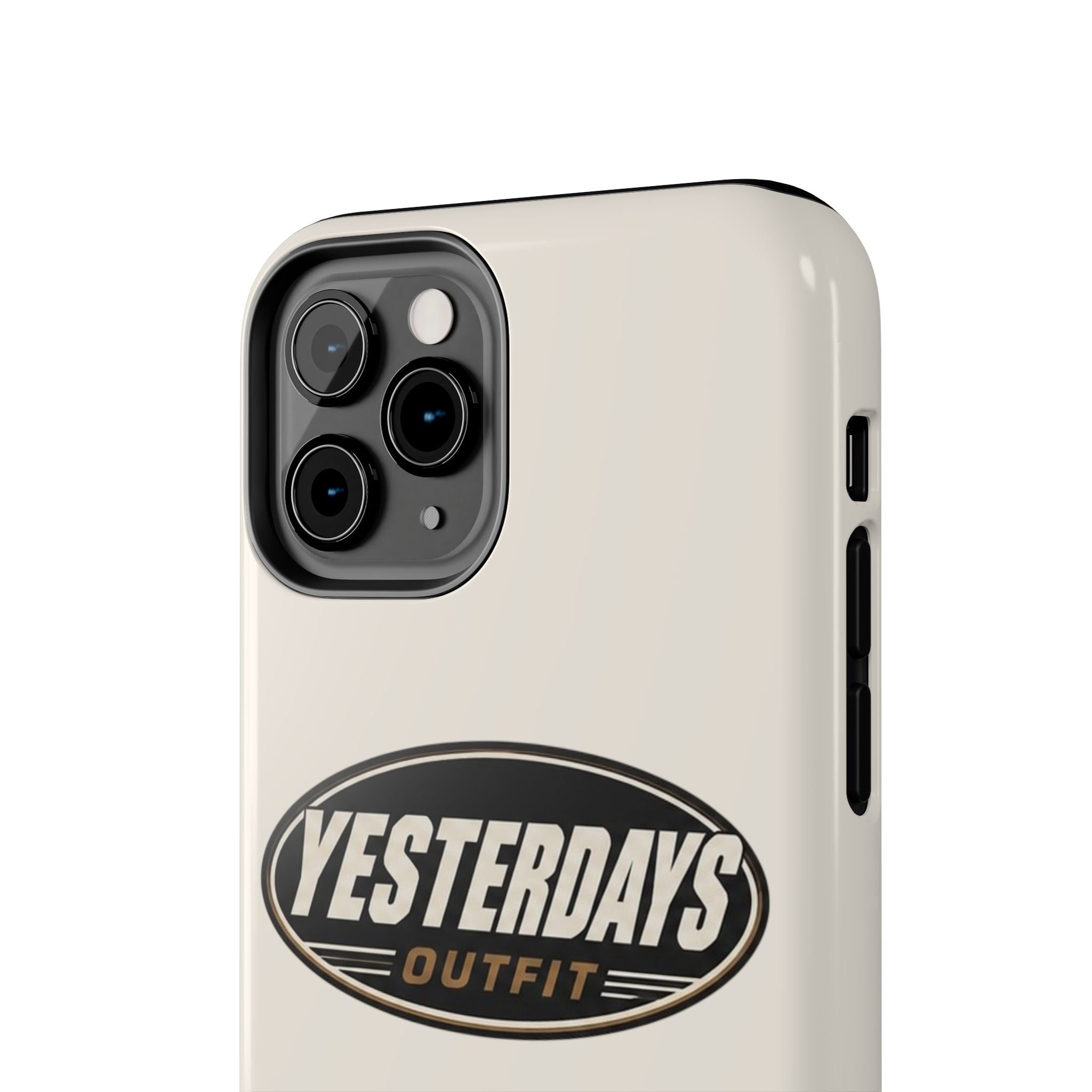 Yesterdays Outfit phone case | Tough Phone Cases, retro oval logo