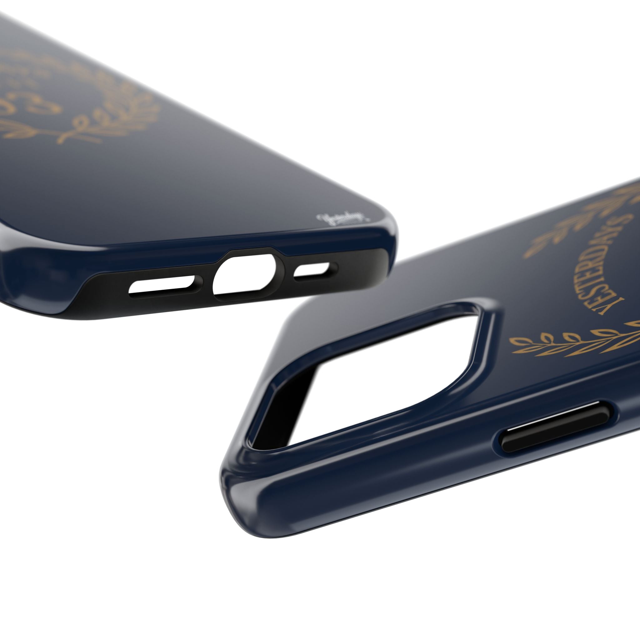 Yesterdays Outfit 93 Phone Case | Laurel Wreath Navy Protective Case