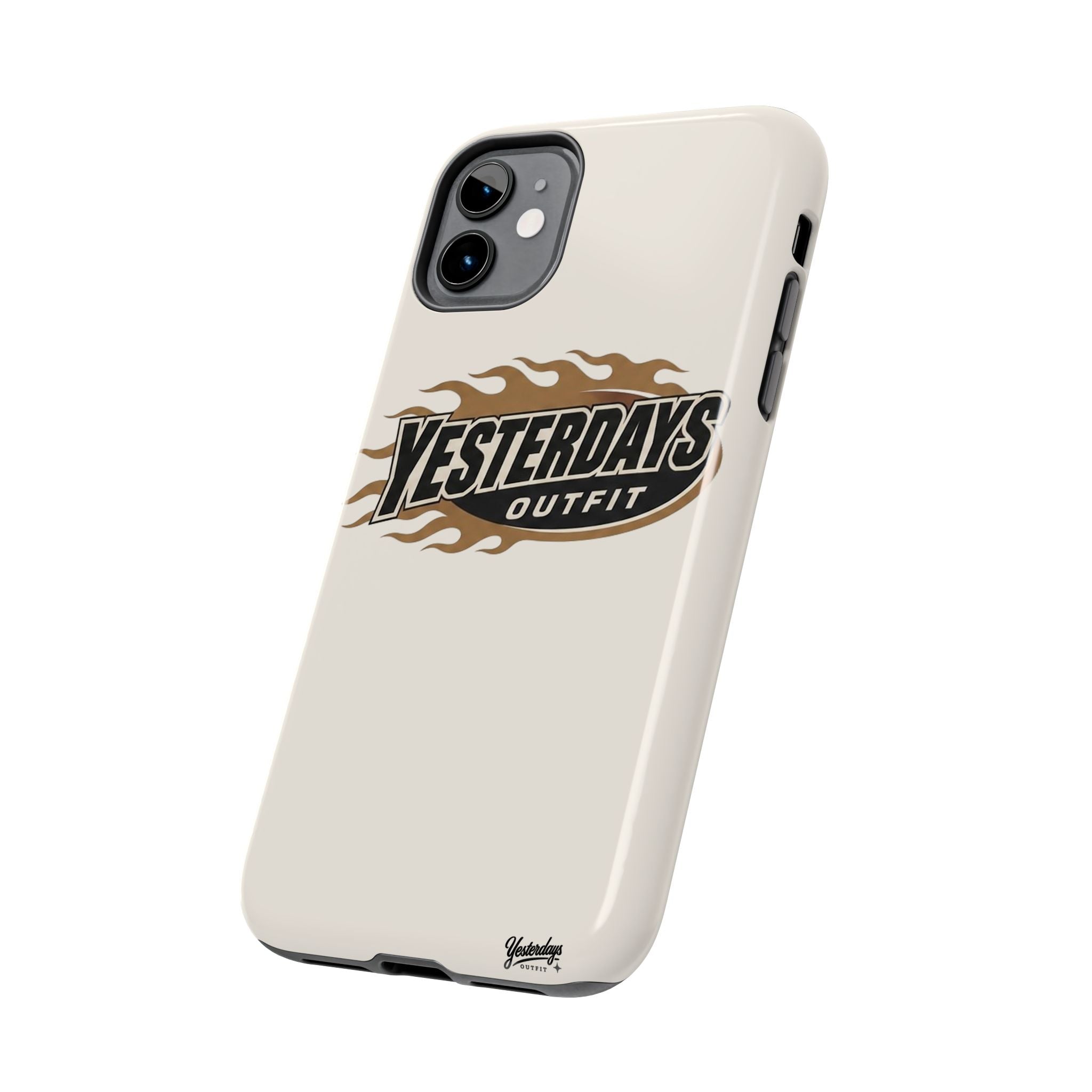 Yesterdays Outfit Flame Logo Phone Case | Tough Phone Case