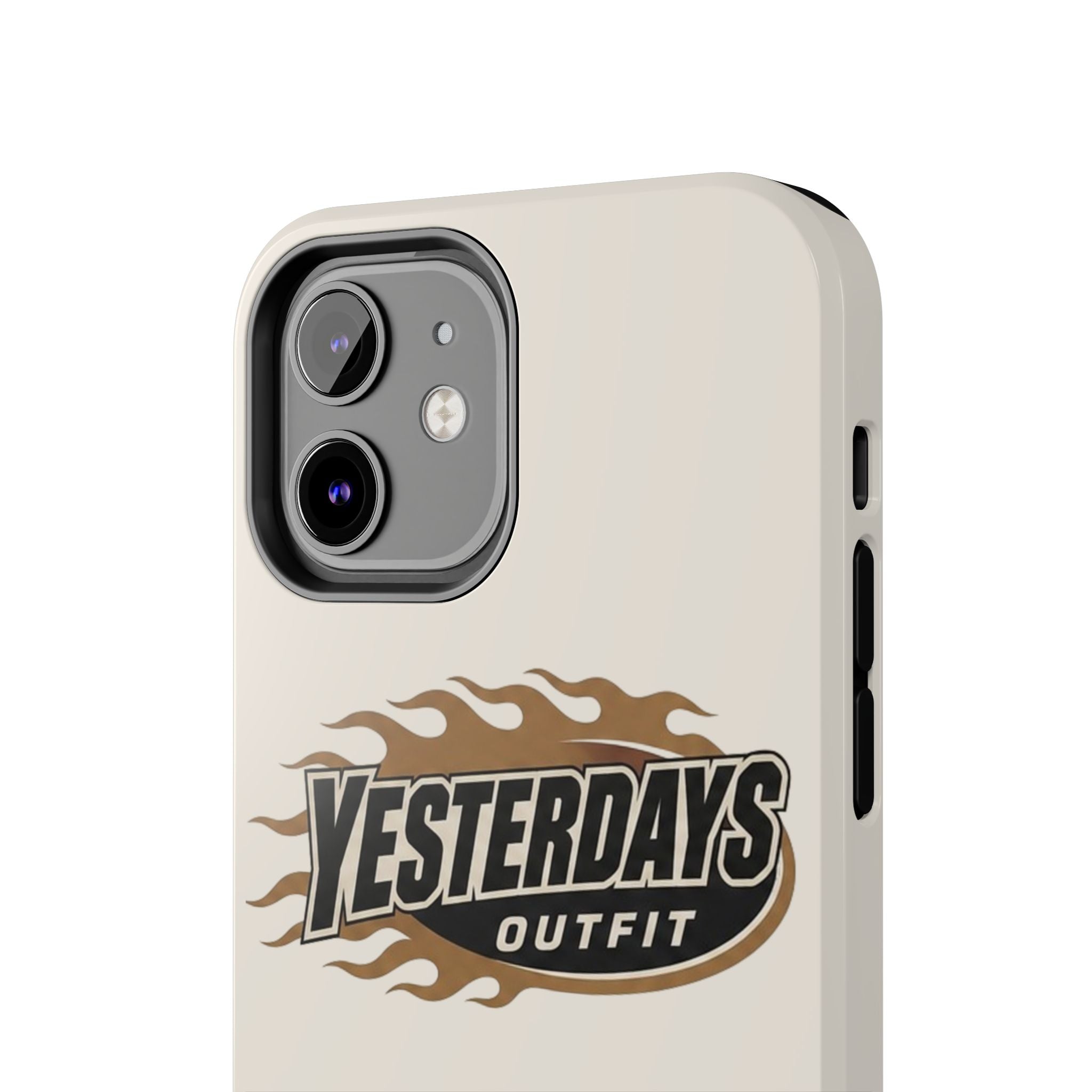 Yesterdays Outfit Flame Logo Phone Case | Tough Phone Case