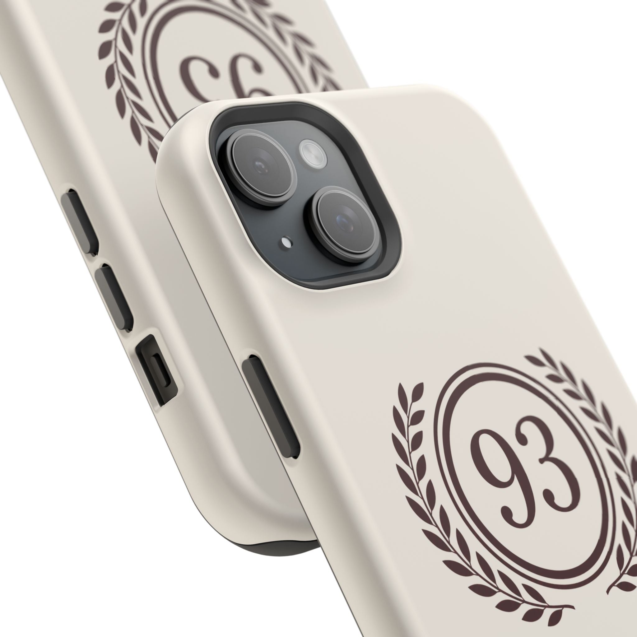 Laurel Wreath 93 Circle Phone Case | Magnetic Impact-Resistant Case
