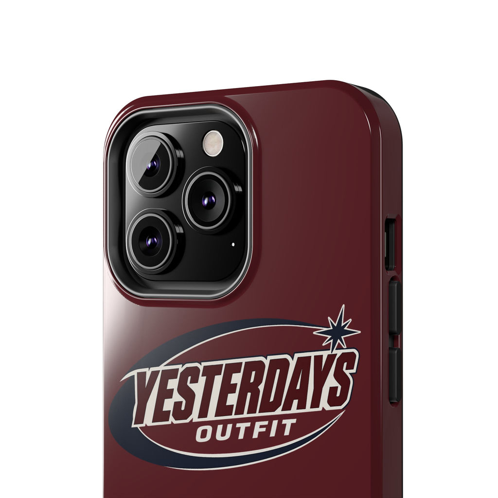 Yesterdays Outfit logo Tough Phone Case | Retro Badge iPhone Android