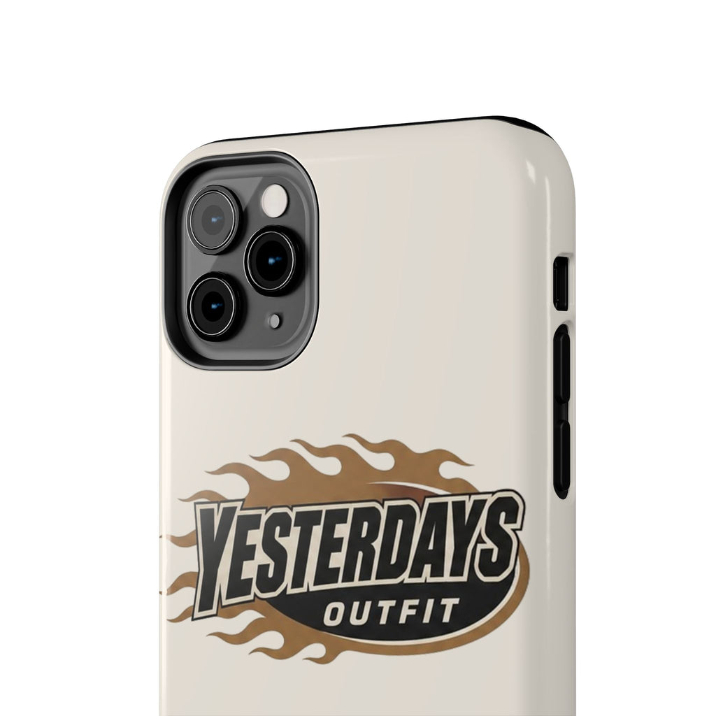 Yesterdays Outfit Flame Logo Phone Case | Tough Phone Case