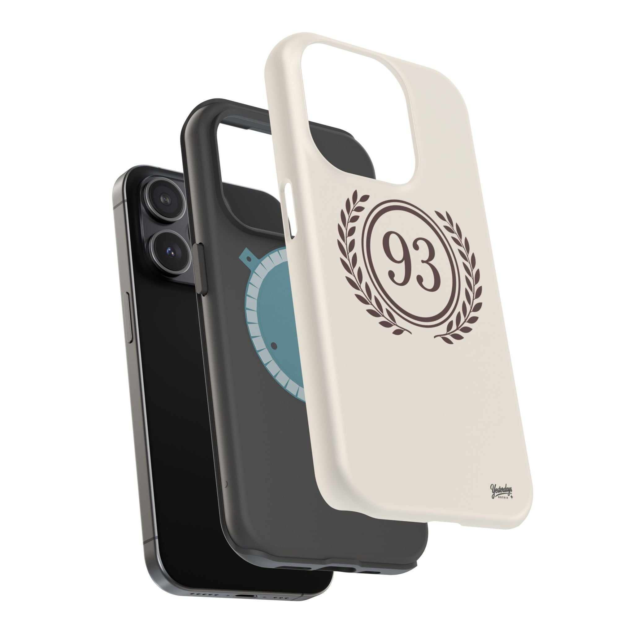 Laurel Wreath 93 Circle Phone Case | Magnetic Impact-Resistant Case