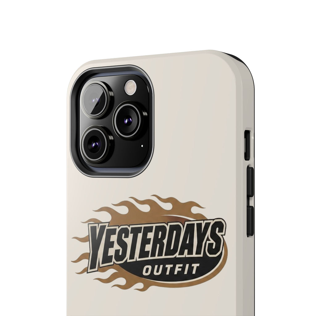 Yesterdays Outfit Flame Logo Phone Case | Tough Phone Case