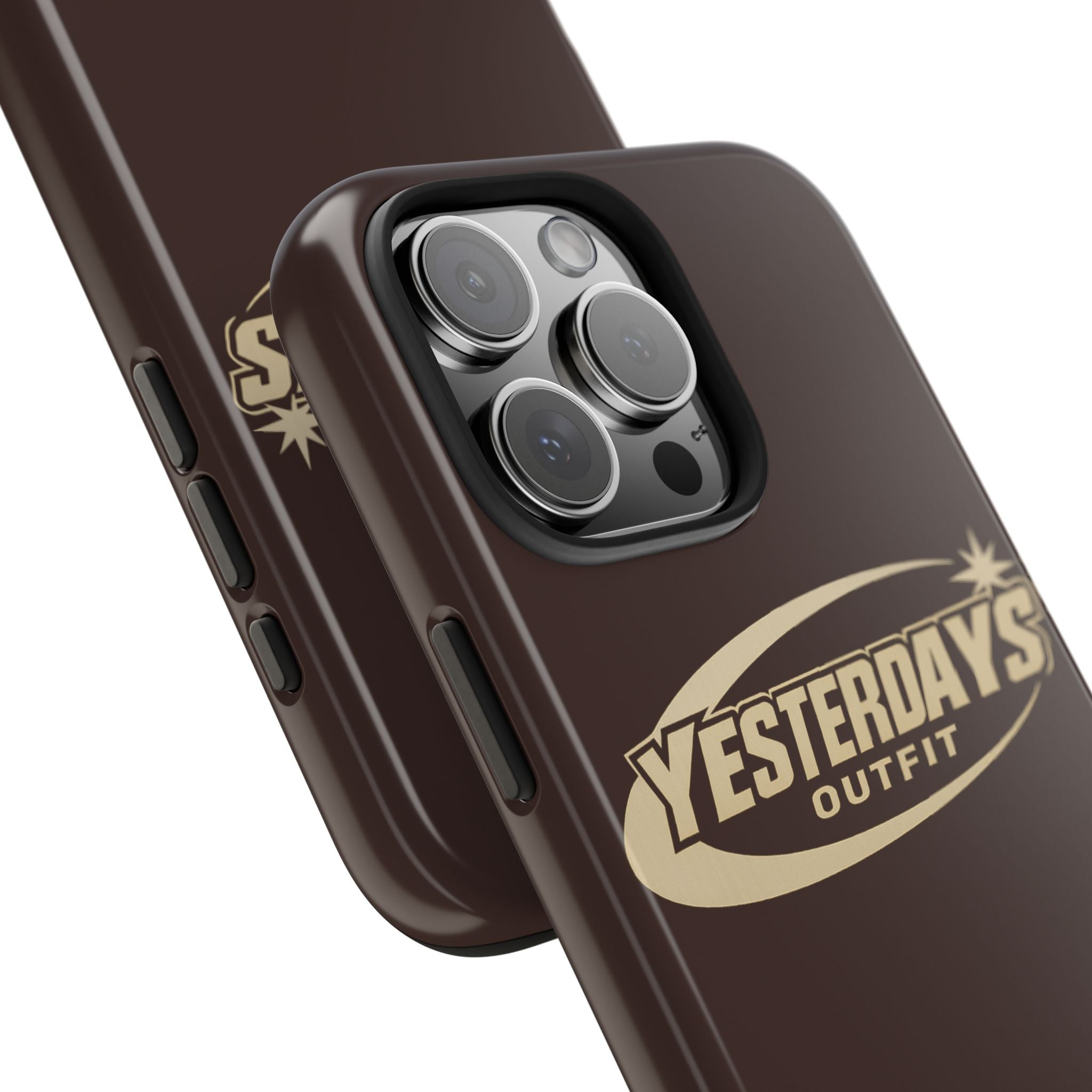 Yesterdays Outfit logo Tough Phone Case | Retro Badge Phone Case