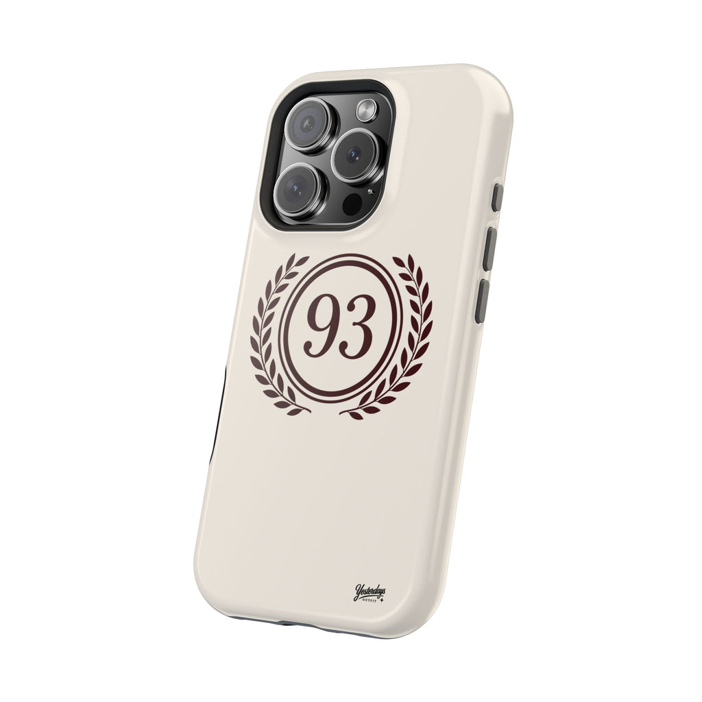Laurel Wreath 93 Circle Phone Case | Magnetic Impact-Resistant Case