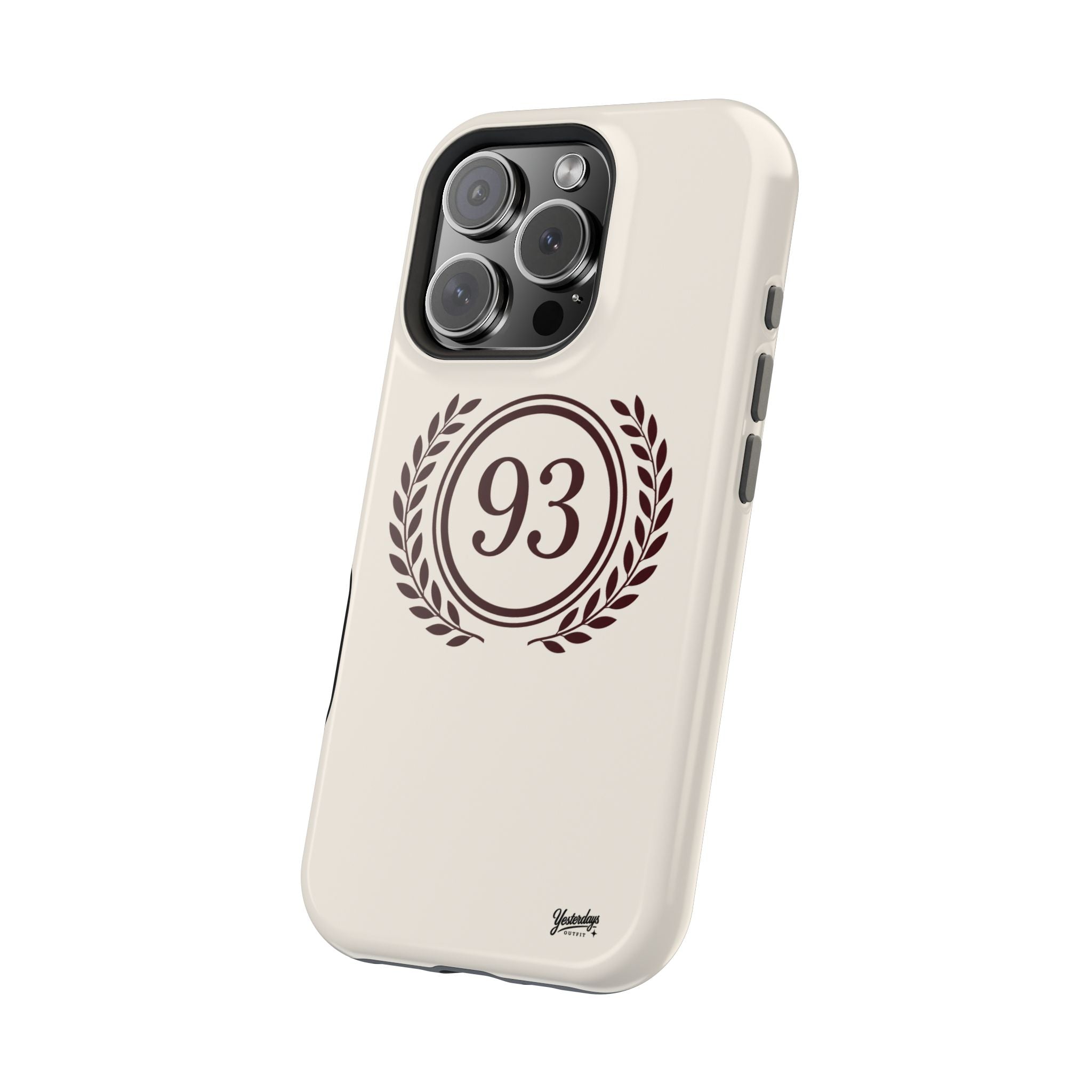 Laurel Wreath 93 Circle Phone Case | Magnetic Impact-Resistant Case