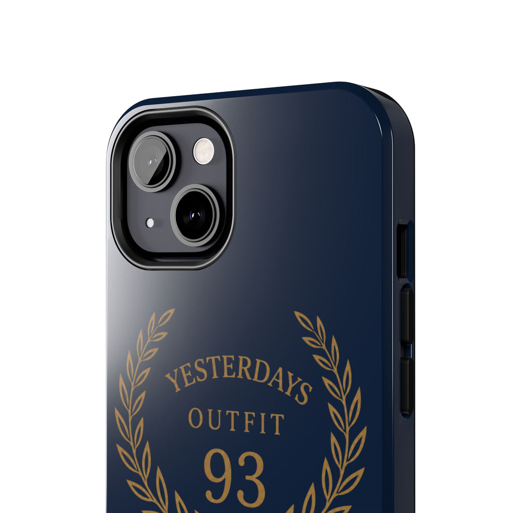 Yesterdays Outfit 93 Phone Case | Laurel Wreath Navy Protective Case
