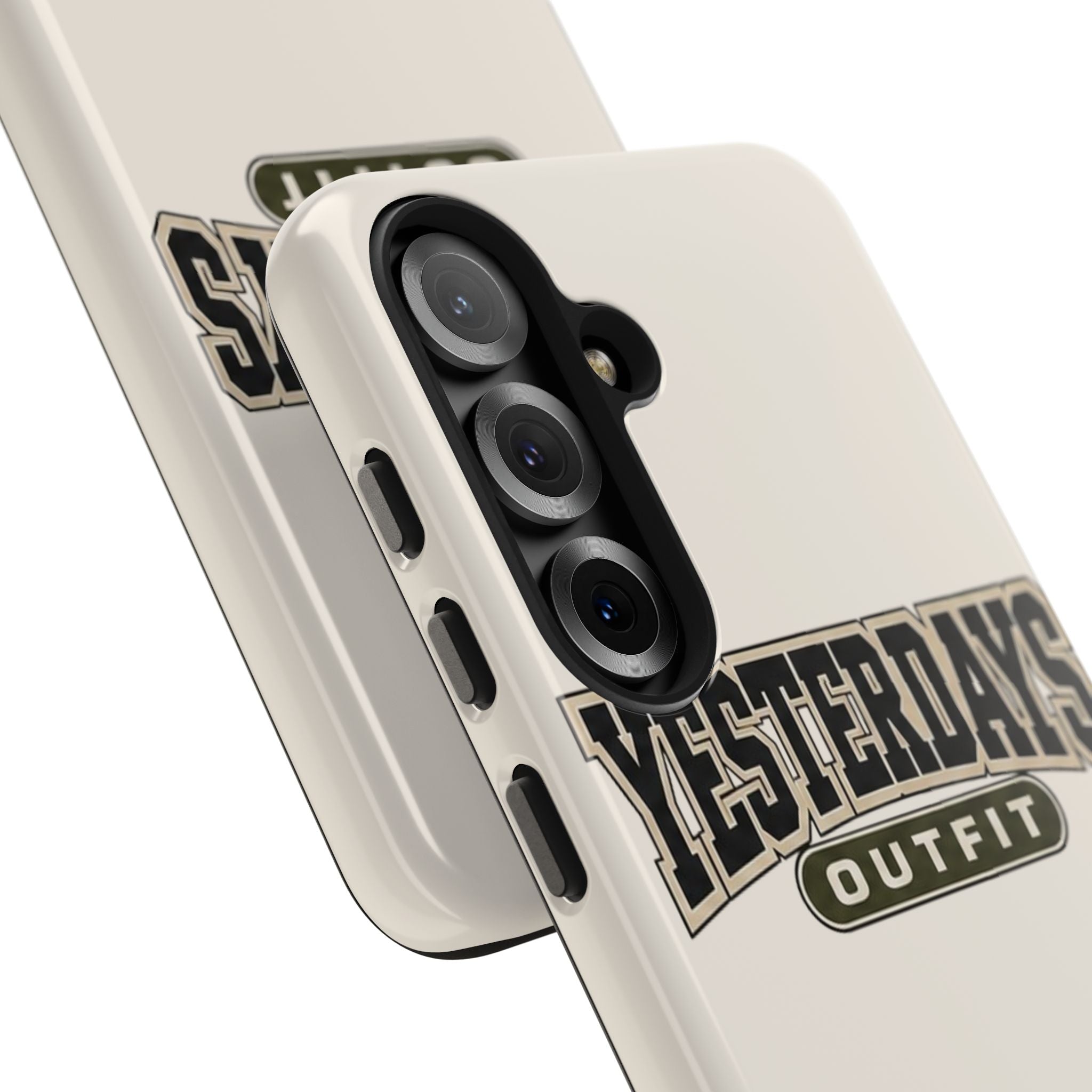 Yesterdays Outfit Phone Case | Retro Collegiate Logo, Tough Phone Case