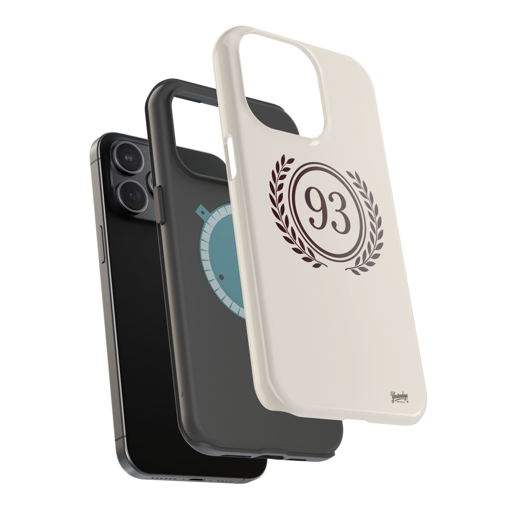 Laurel Wreath 93 Circle Phone Case | Magnetic Impact-Resistant Case