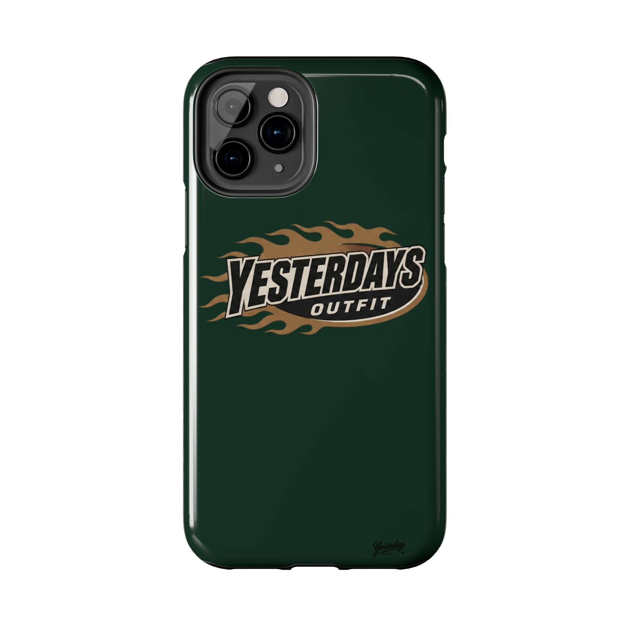 Yesterdays Outfit Flame Logo phone case | Tough Phone Cases