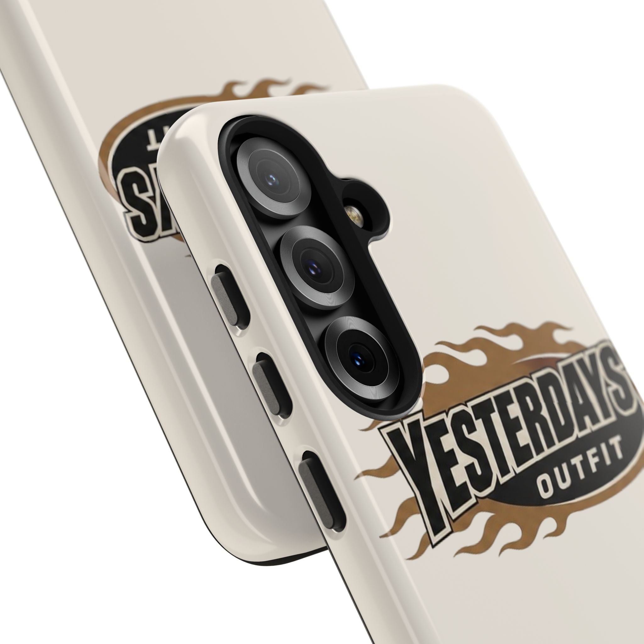 Yesterdays Outfit Flame Logo Phone Case | Tough Phone Case