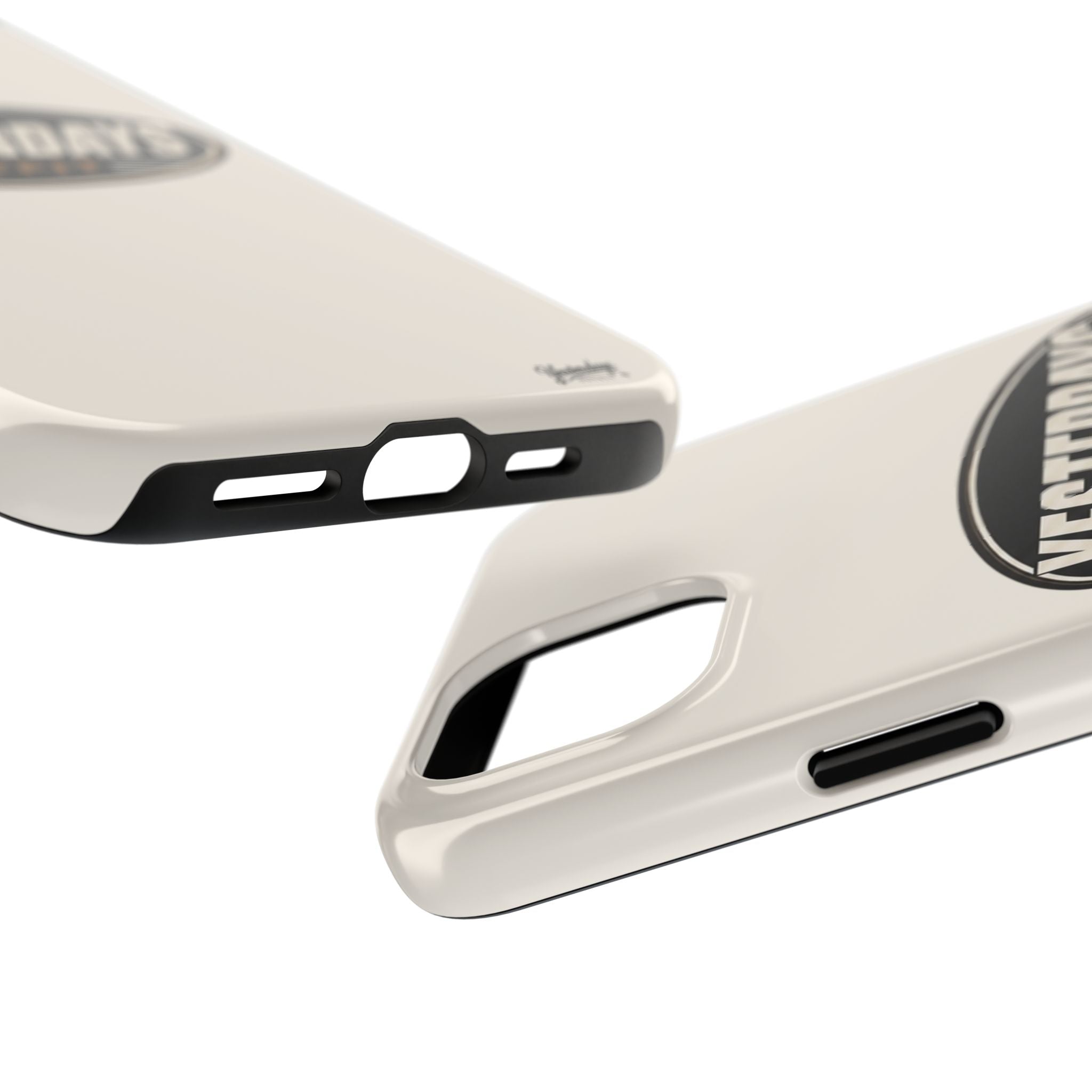 Yesterdays Outfit phone case | Tough Phone Cases, retro oval logo
