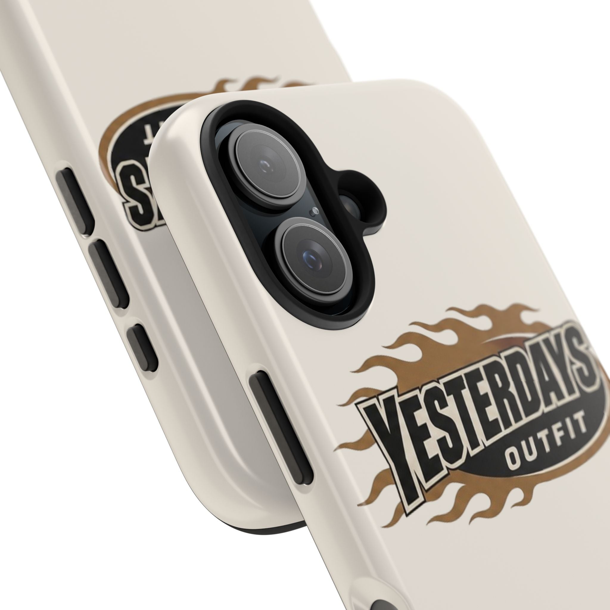 Yesterdays Outfit Flame Logo Phone Case | Tough Phone Case