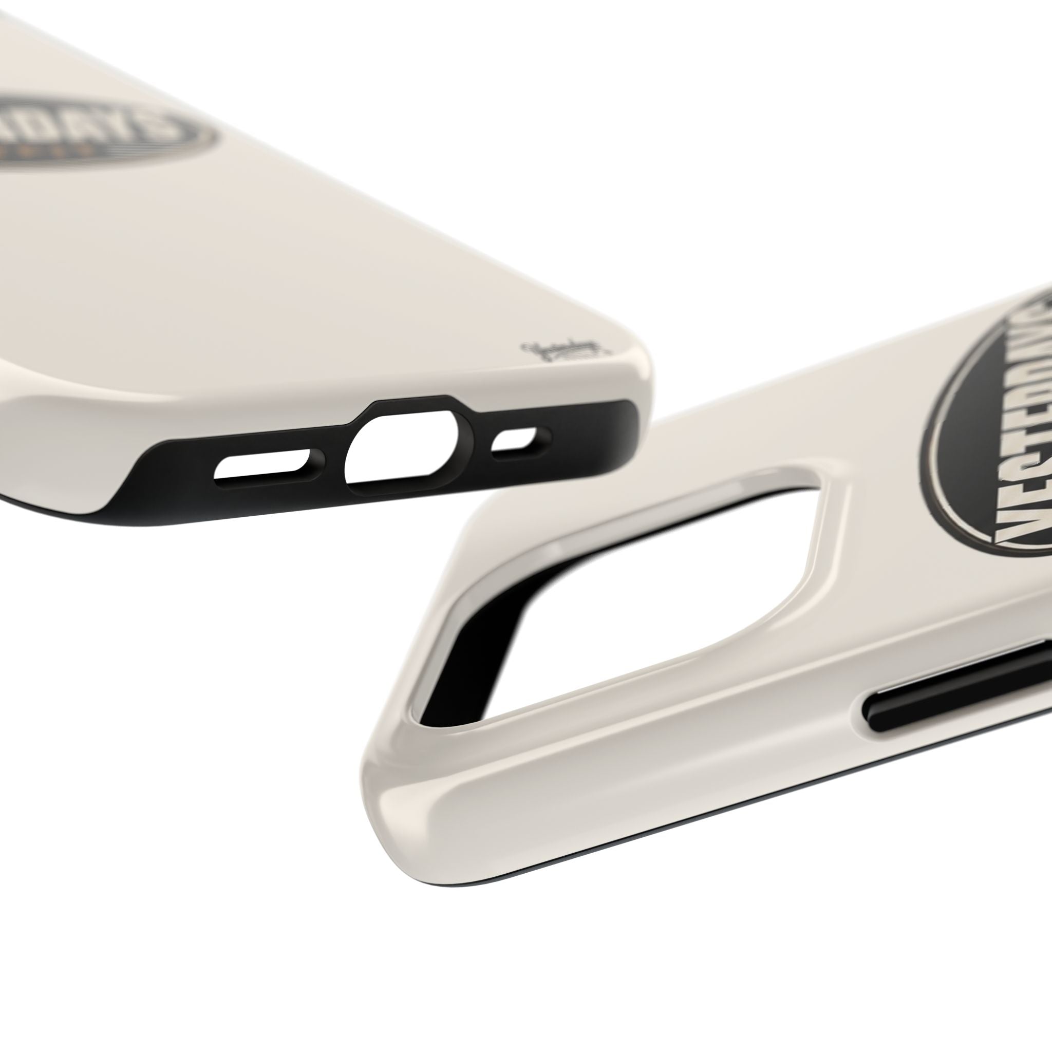 Yesterdays Outfit phone case | Tough Phone Cases, retro oval logo