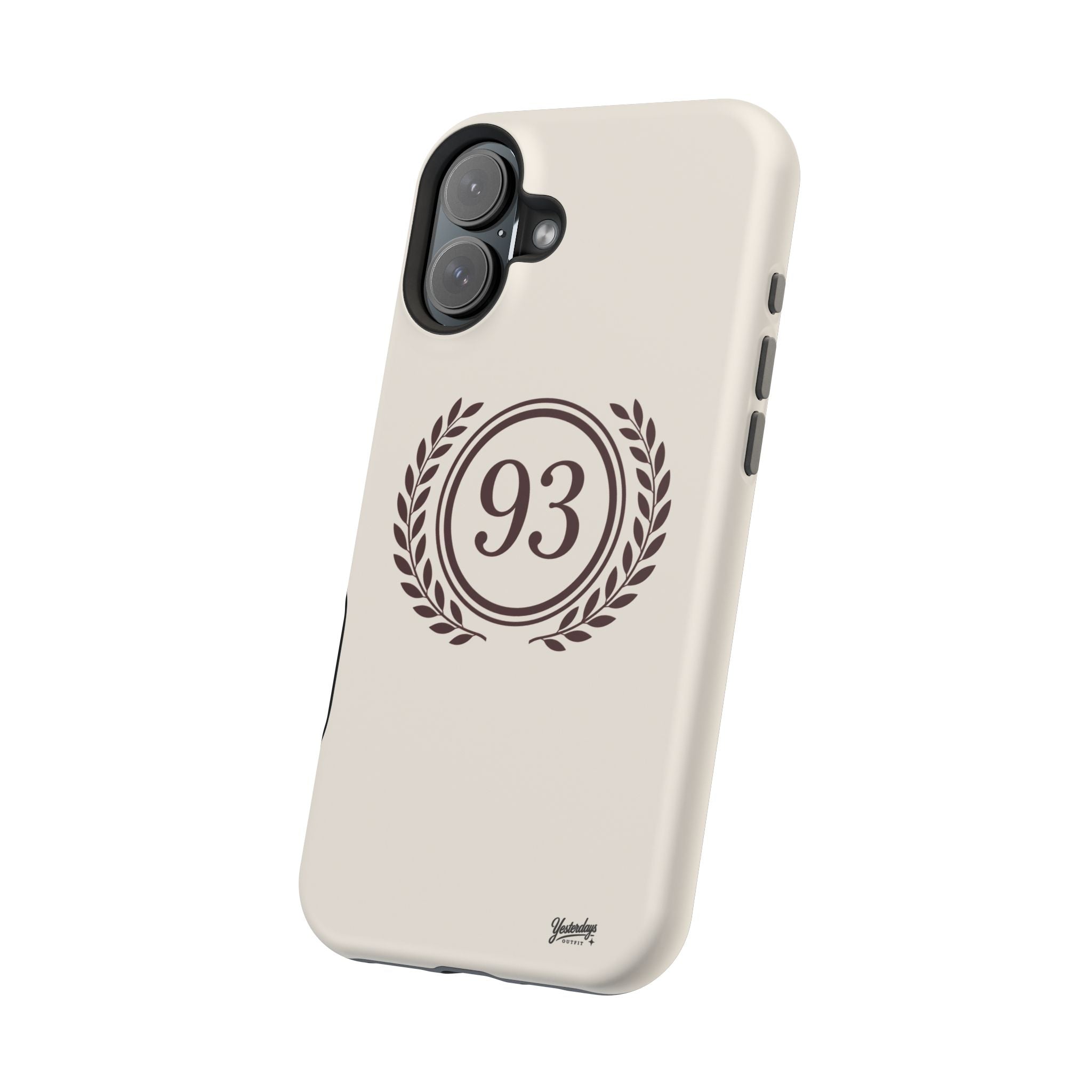 Laurel Wreath 93 Circle Phone Case | Magnetic Impact-Resistant Case