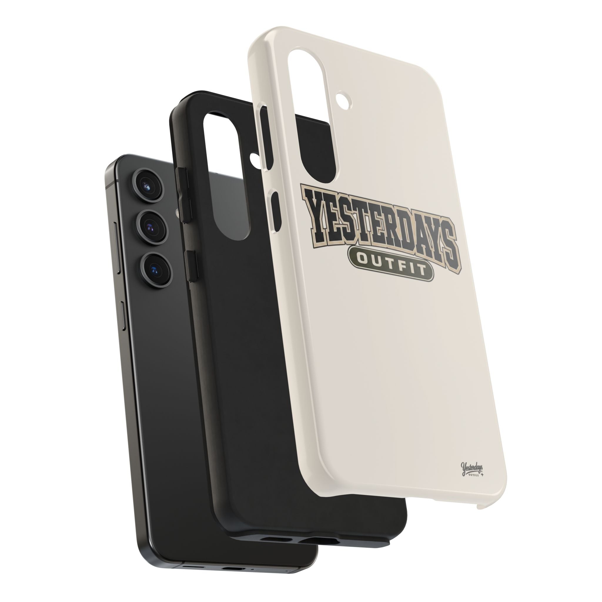 Yesterdays Outfit Phone Case | Retro Collegiate Logo, Tough Phone Case