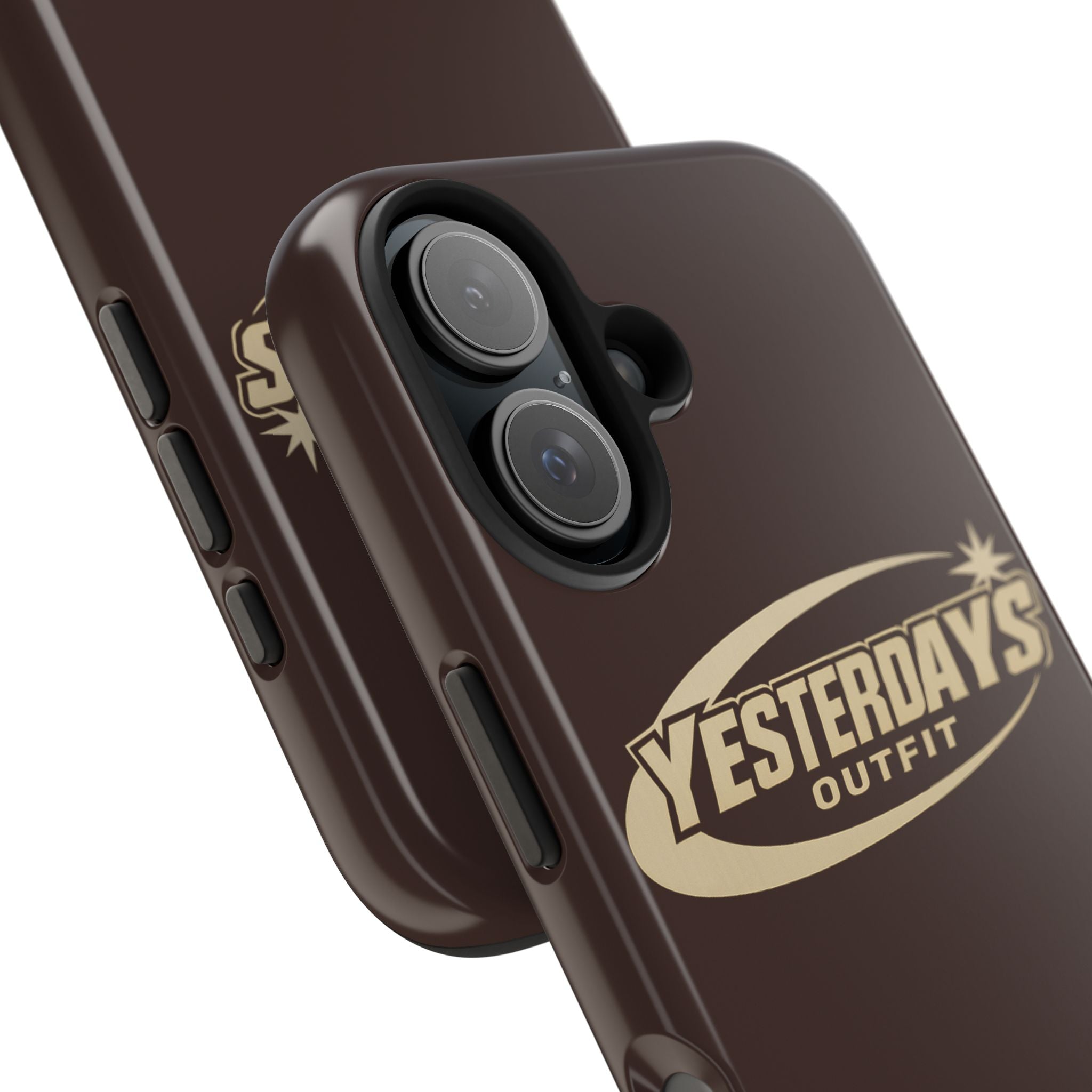 Yesterdays Outfit logo Tough Phone Case | Retro Badge Phone Case