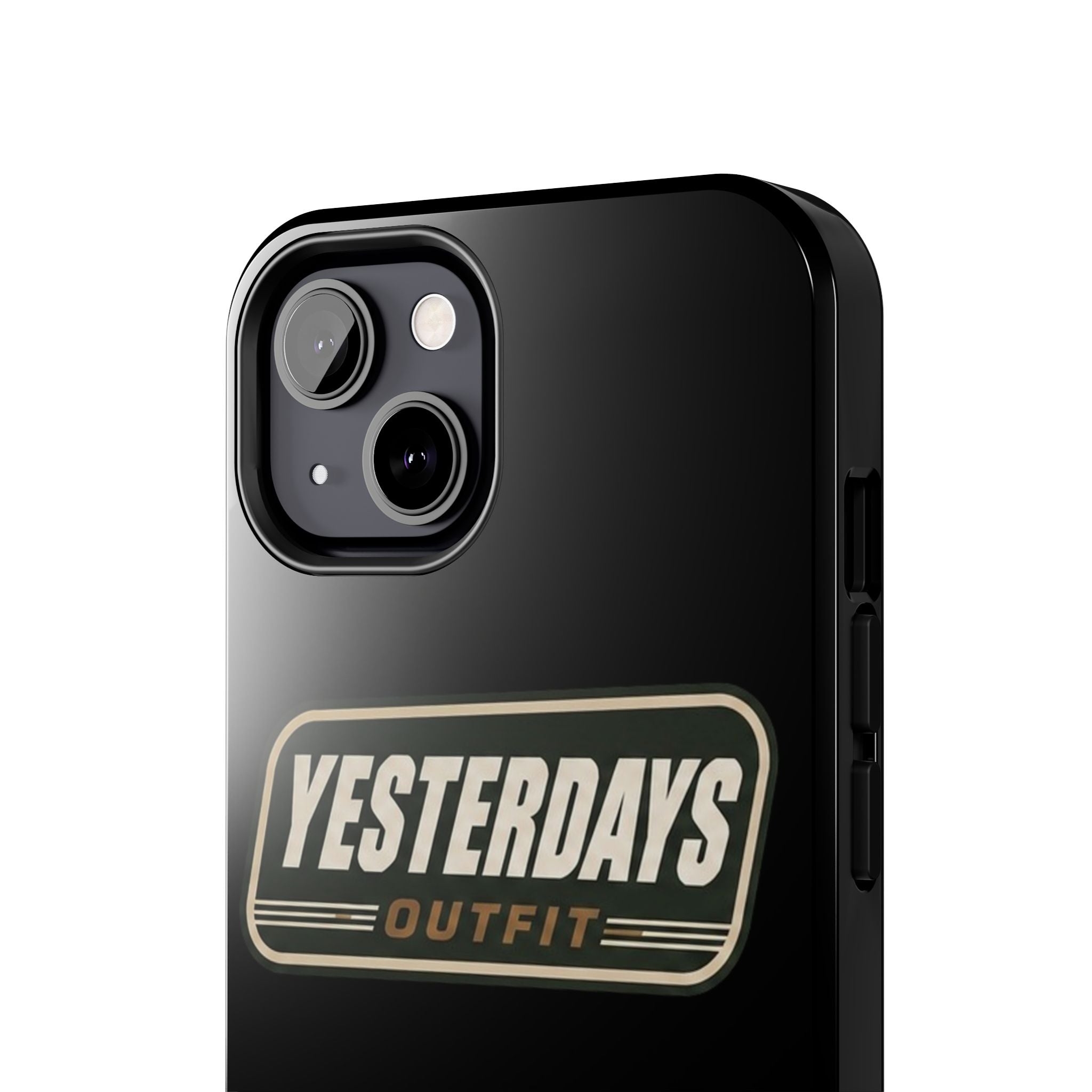Yesterdays Outfit vintage logo Tough Phone Case | retro badge phone cover