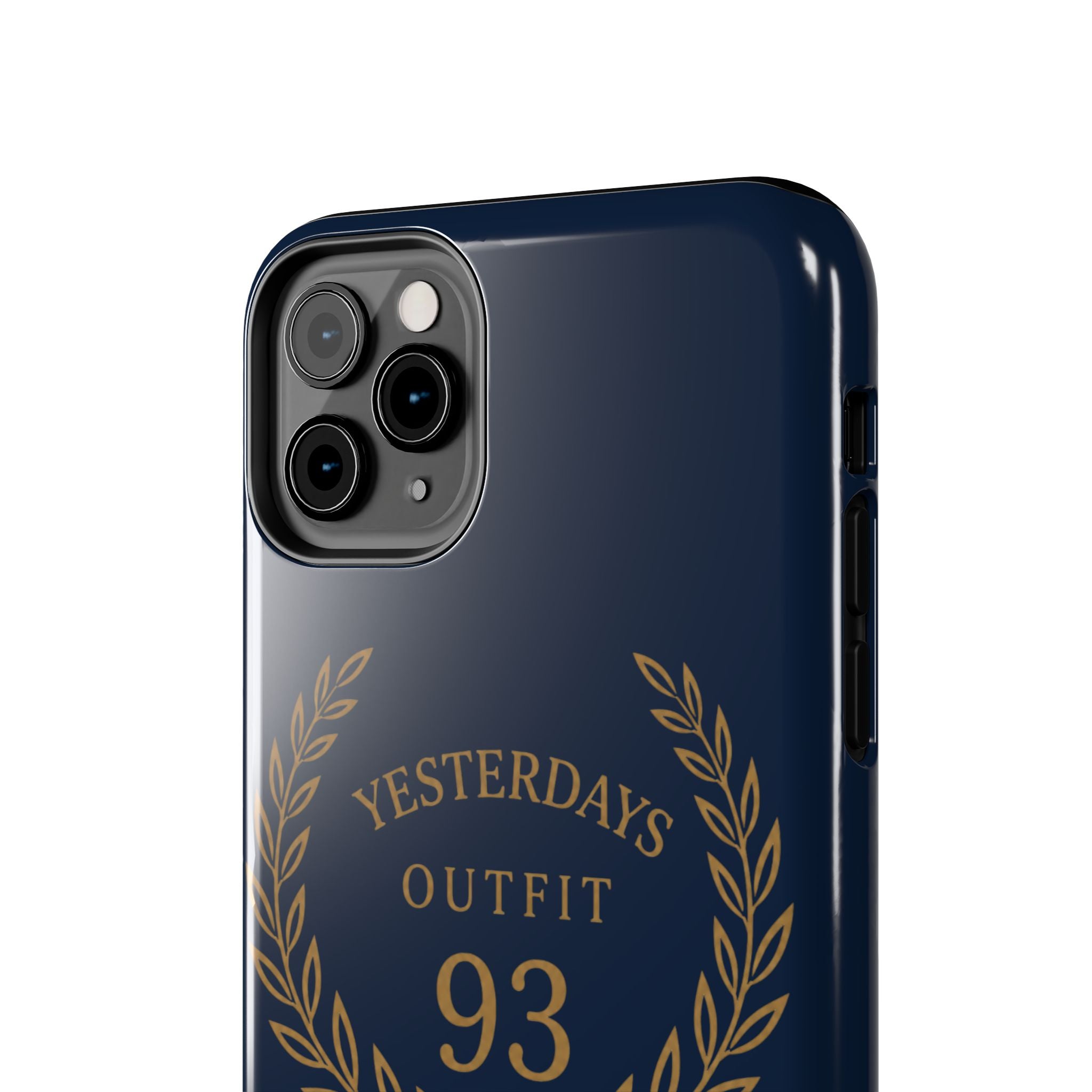 Yesterdays Outfit 93 Phone Case | Laurel Wreath Navy Protective Case
