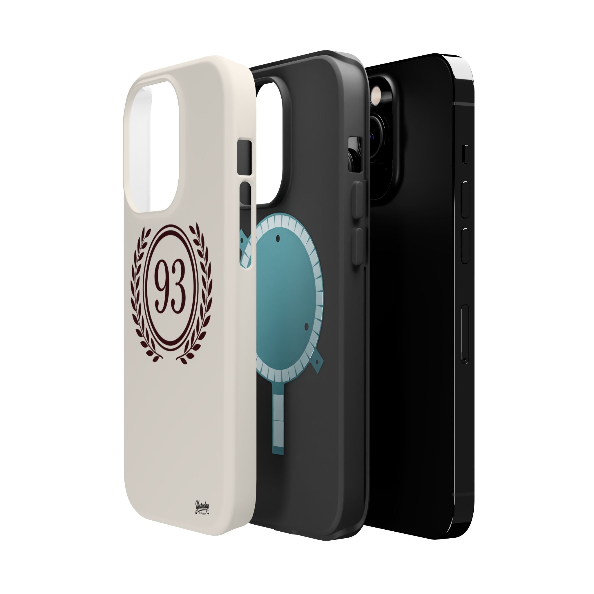 Laurel Wreath 93 Circle Phone Case | Magnetic Impact-Resistant Case