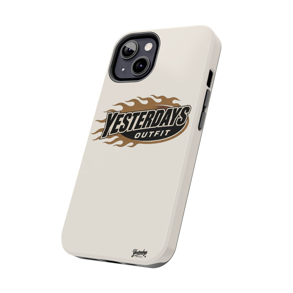 Yesterdays Outfit Flame Logo Phone Case | Tough Phone Case