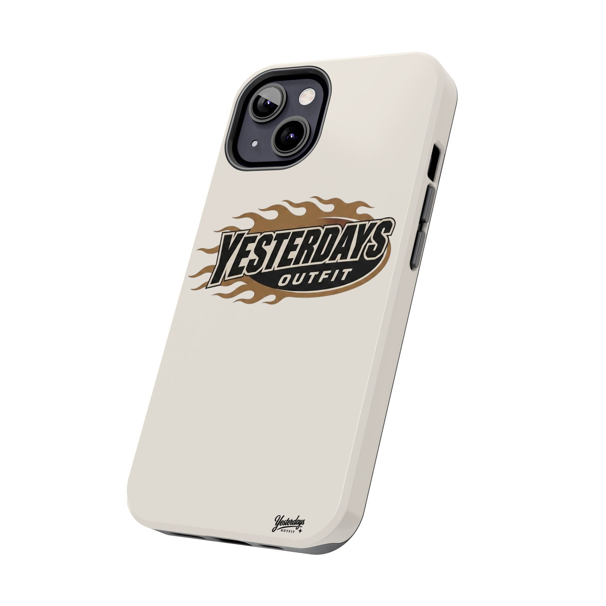 Yesterdays Outfit Flame Logo Phone Case | Tough Phone Case