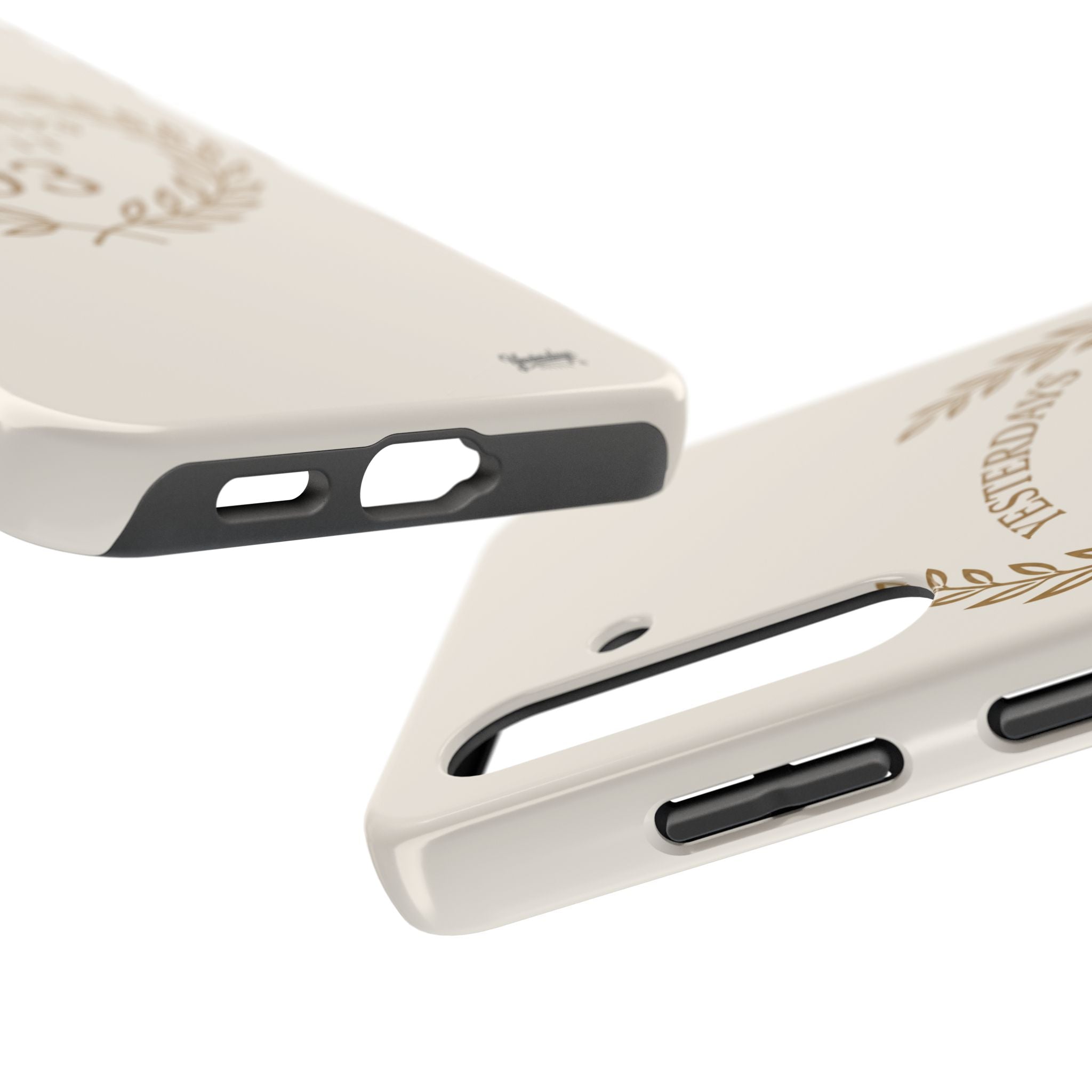 Yesterdays Outfit 93 phone case | laurel wreath vintage number design