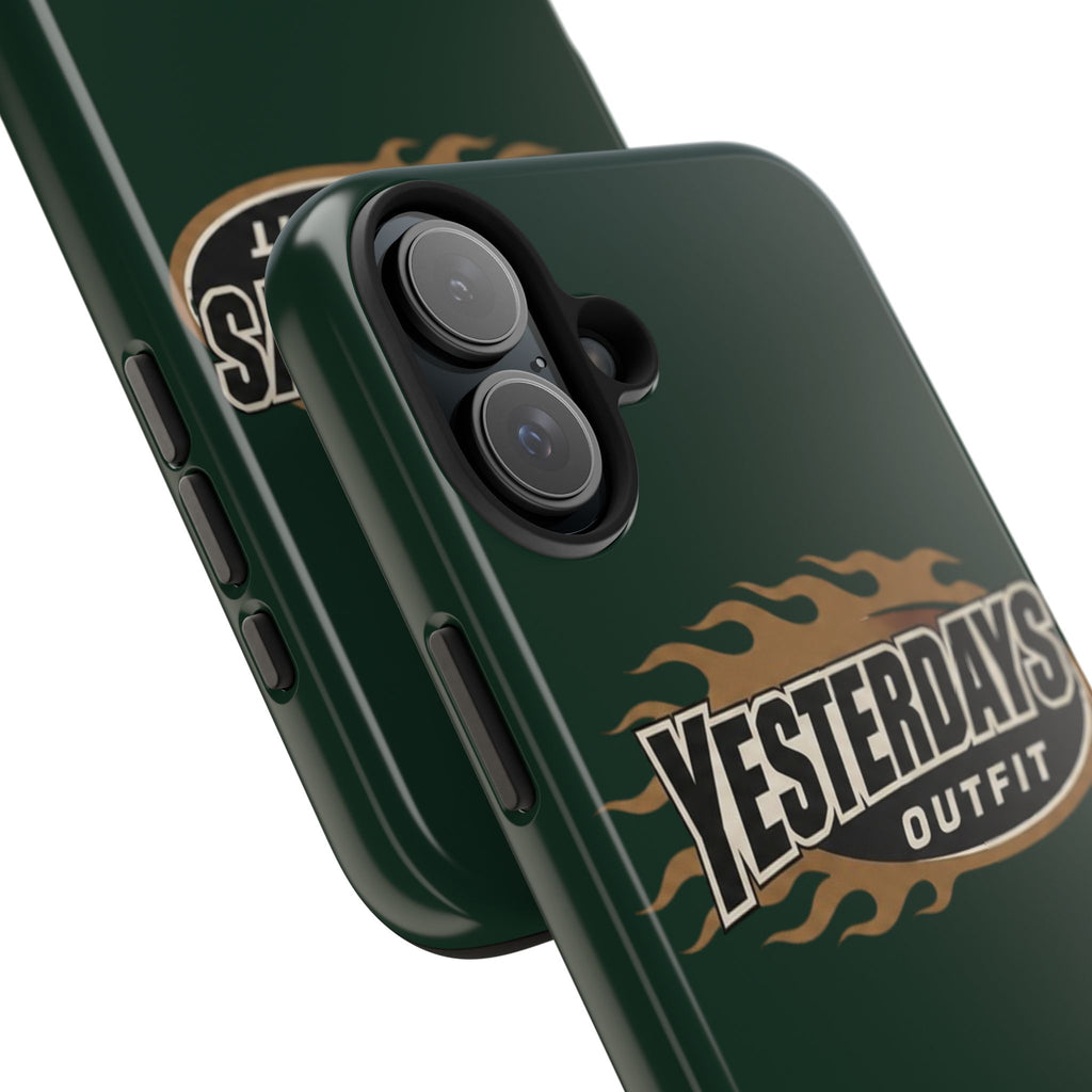 Yesterdays Outfit Flame Logo phone case | Tough Phone Cases