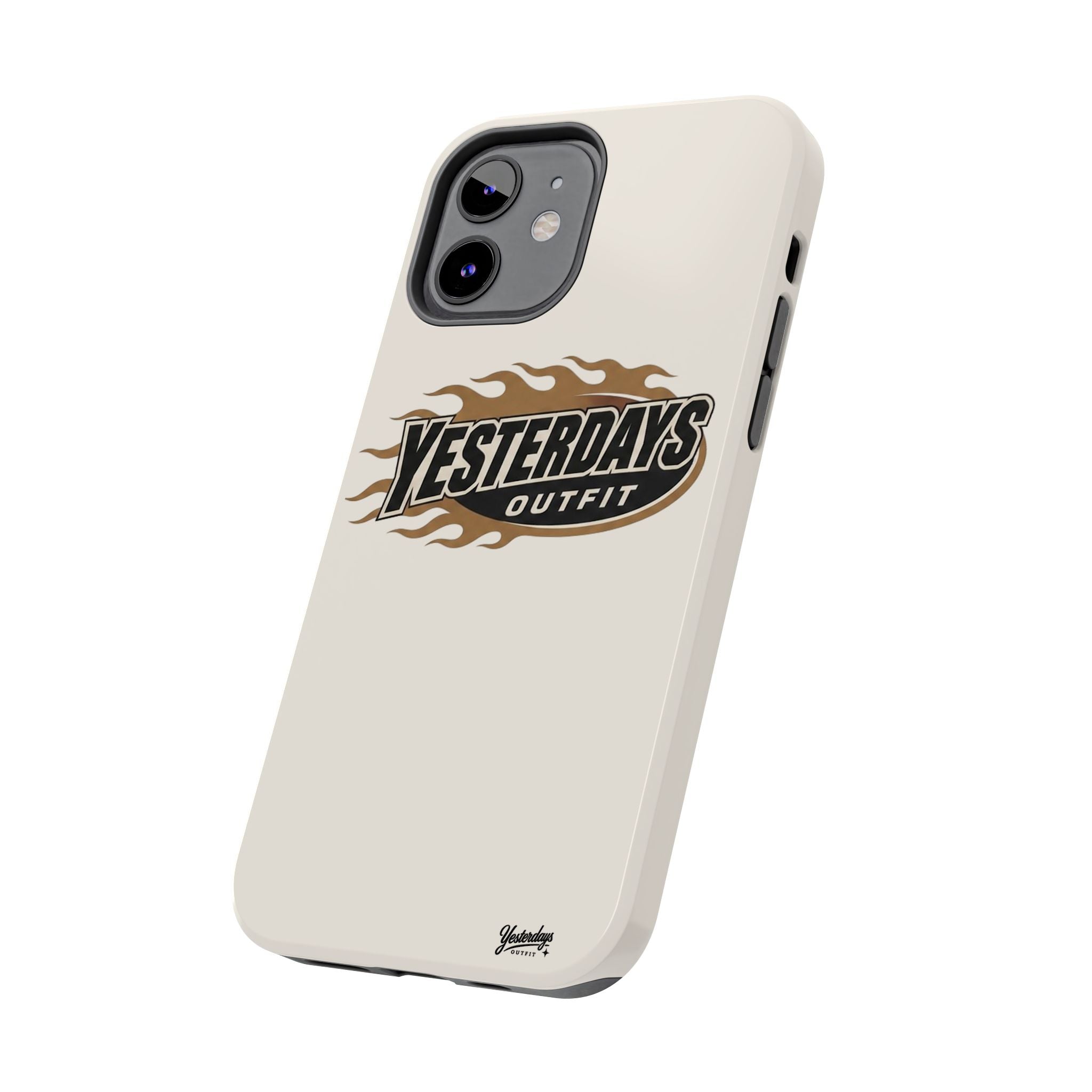 Yesterdays Outfit Flame Logo Phone Case | Tough Phone Case