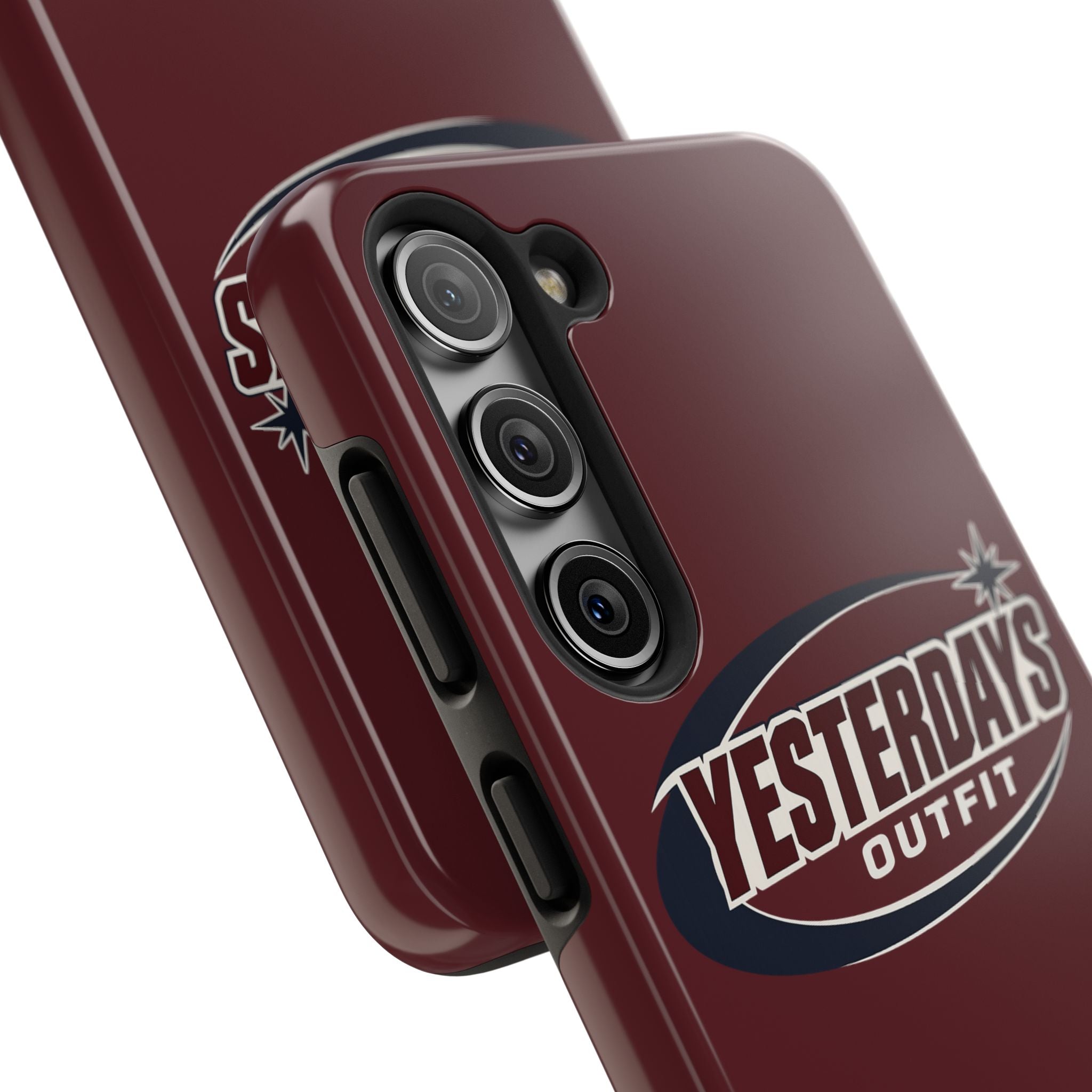 Yesterdays Outfit logo Tough Phone Case | Retro Badge iPhone Android