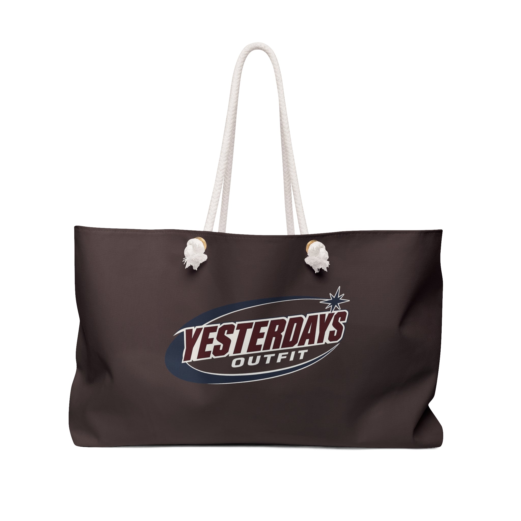 Yesterdays Outfit logo Weekender Bag | Retro Travel Tote