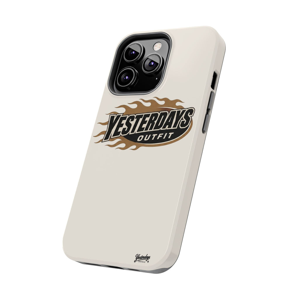Yesterdays Outfit Flame Logo Phone Case | Tough Phone Case