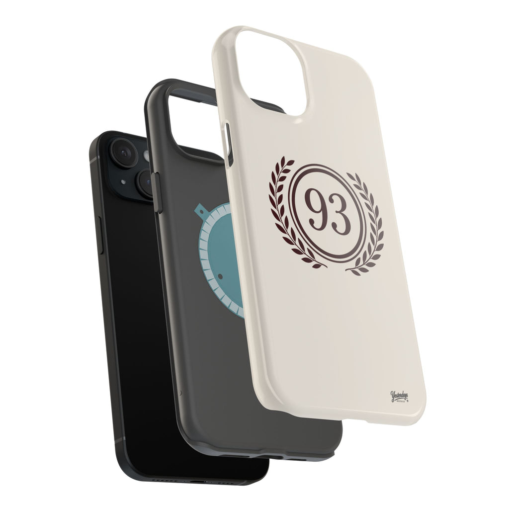 Laurel Wreath 93 Circle Phone Case | Magnetic Impact-Resistant Case